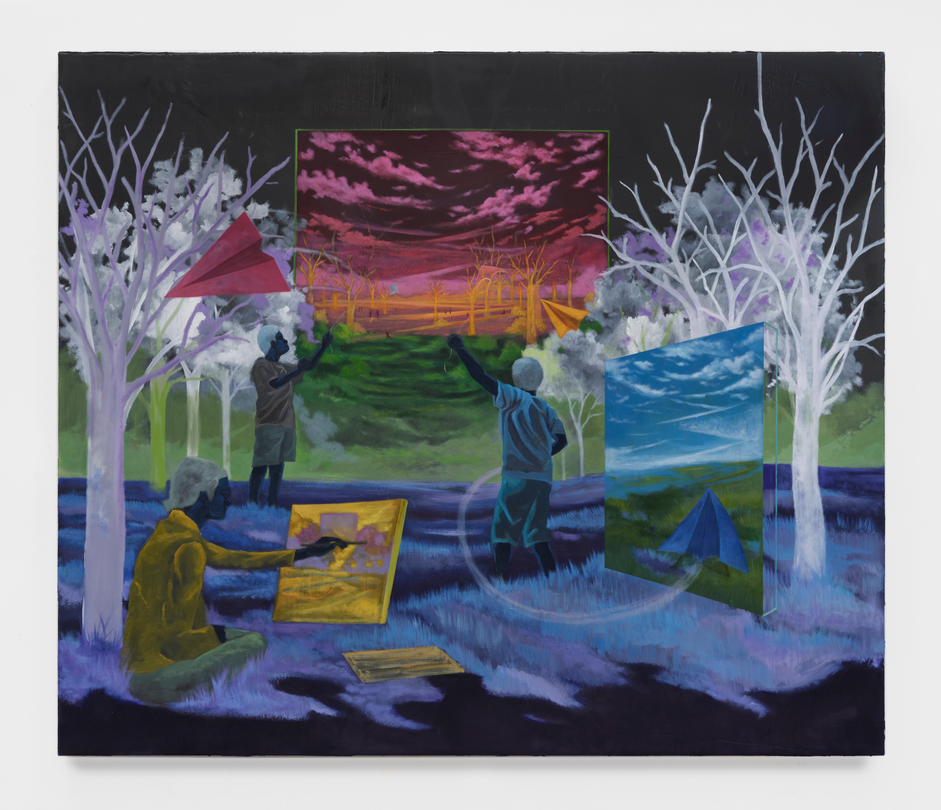 Painting by Dominic Chambers