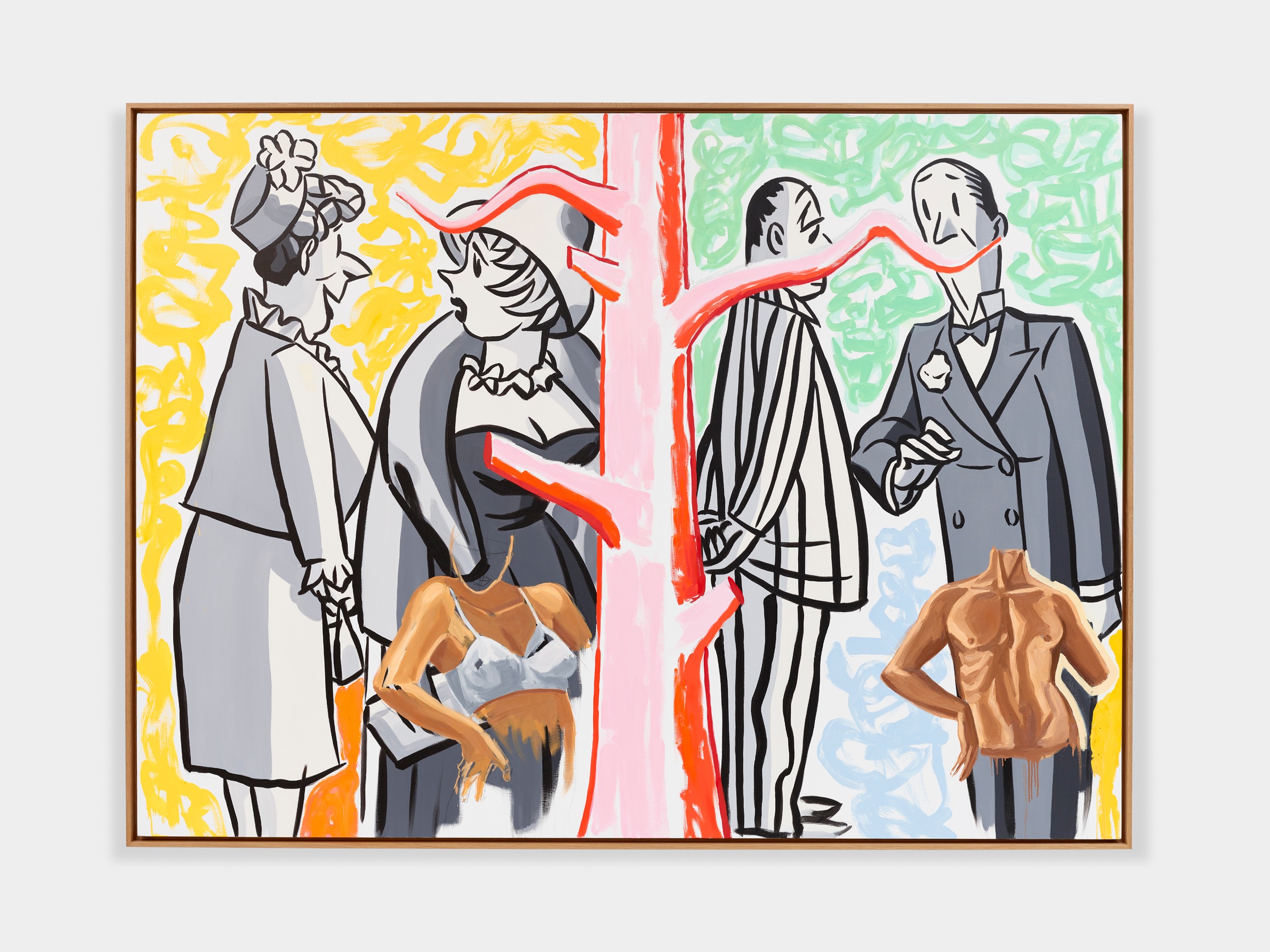 Painting by David Salle