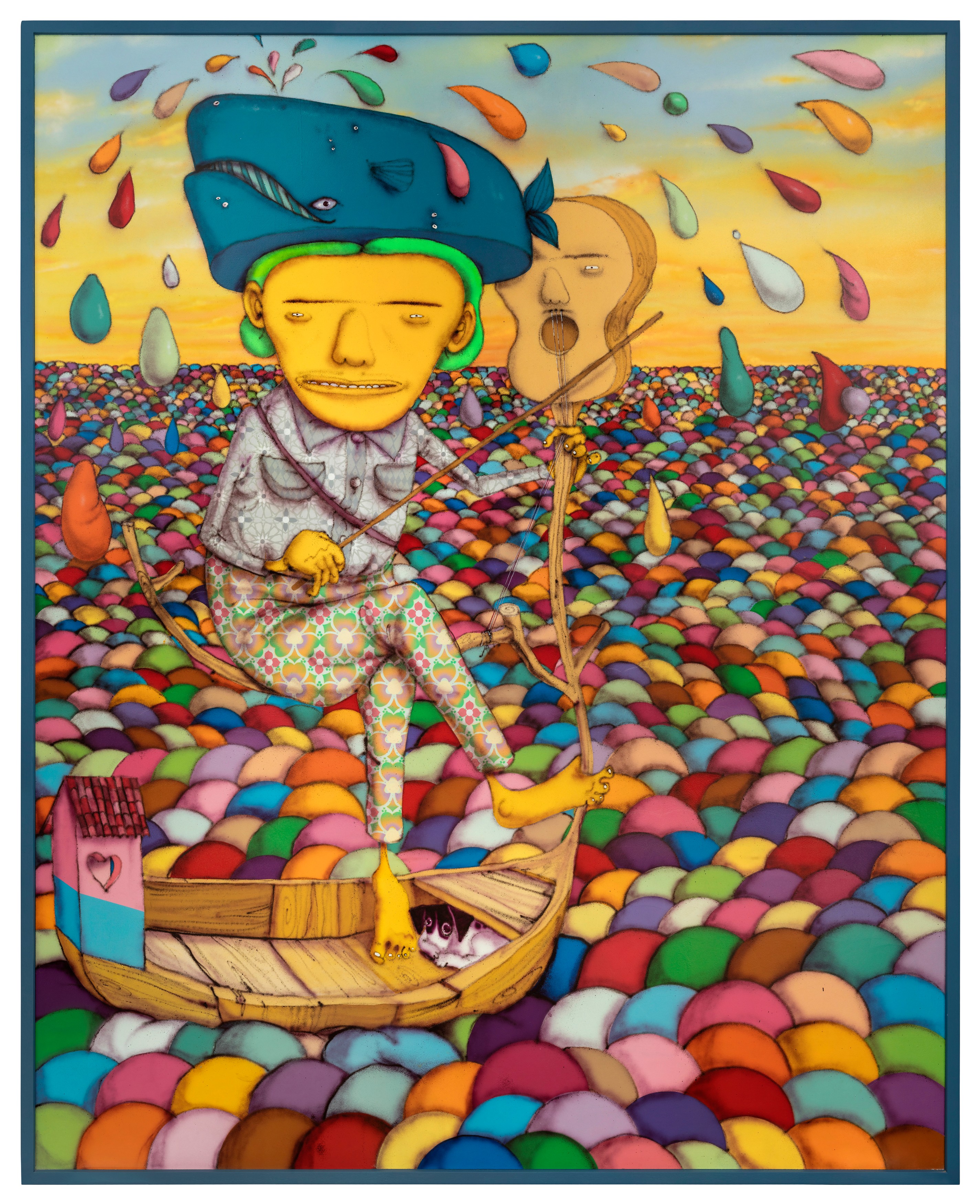 Painting by OSGEMEOS