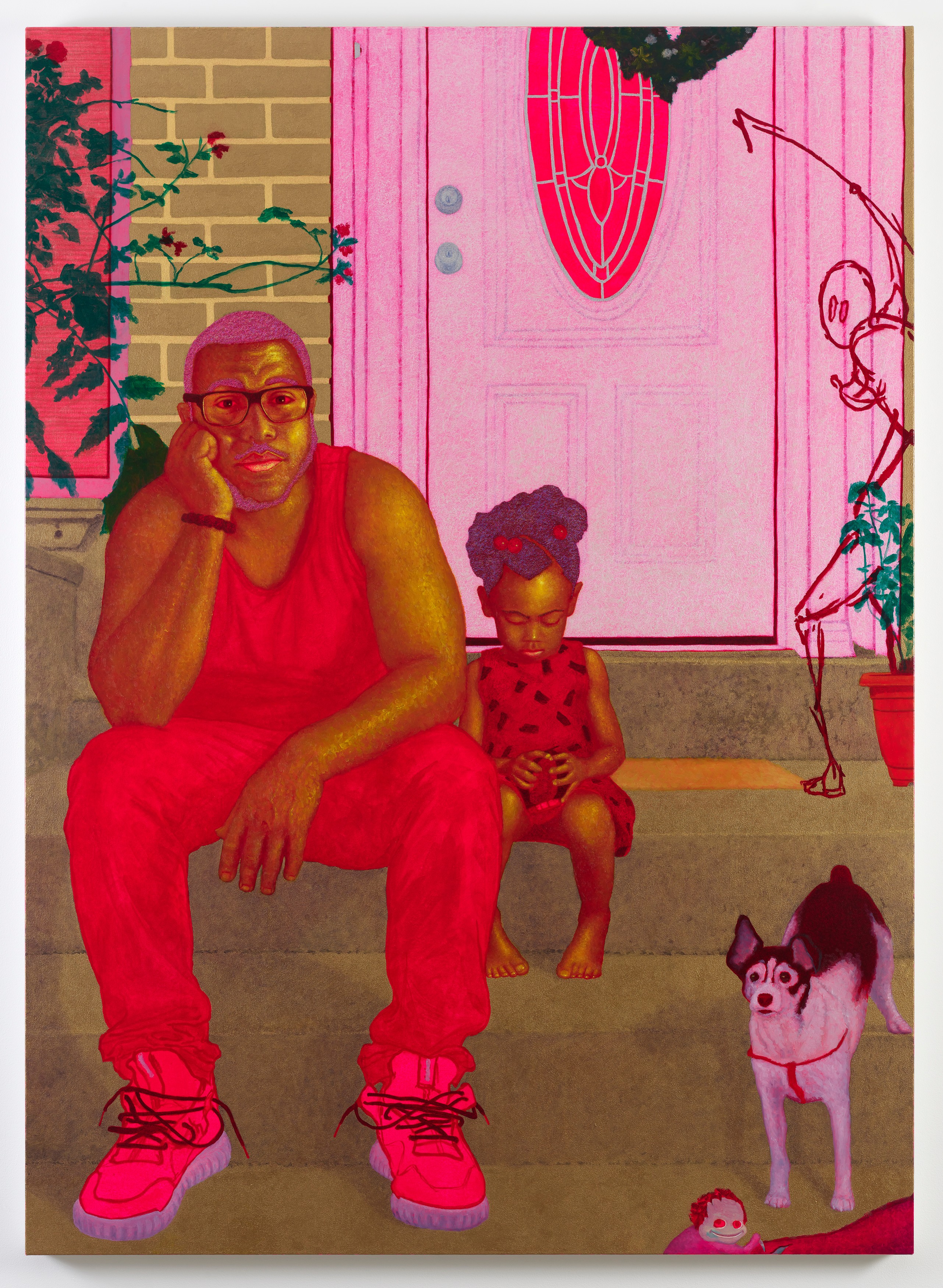 Painting by Arcmanoro Niles