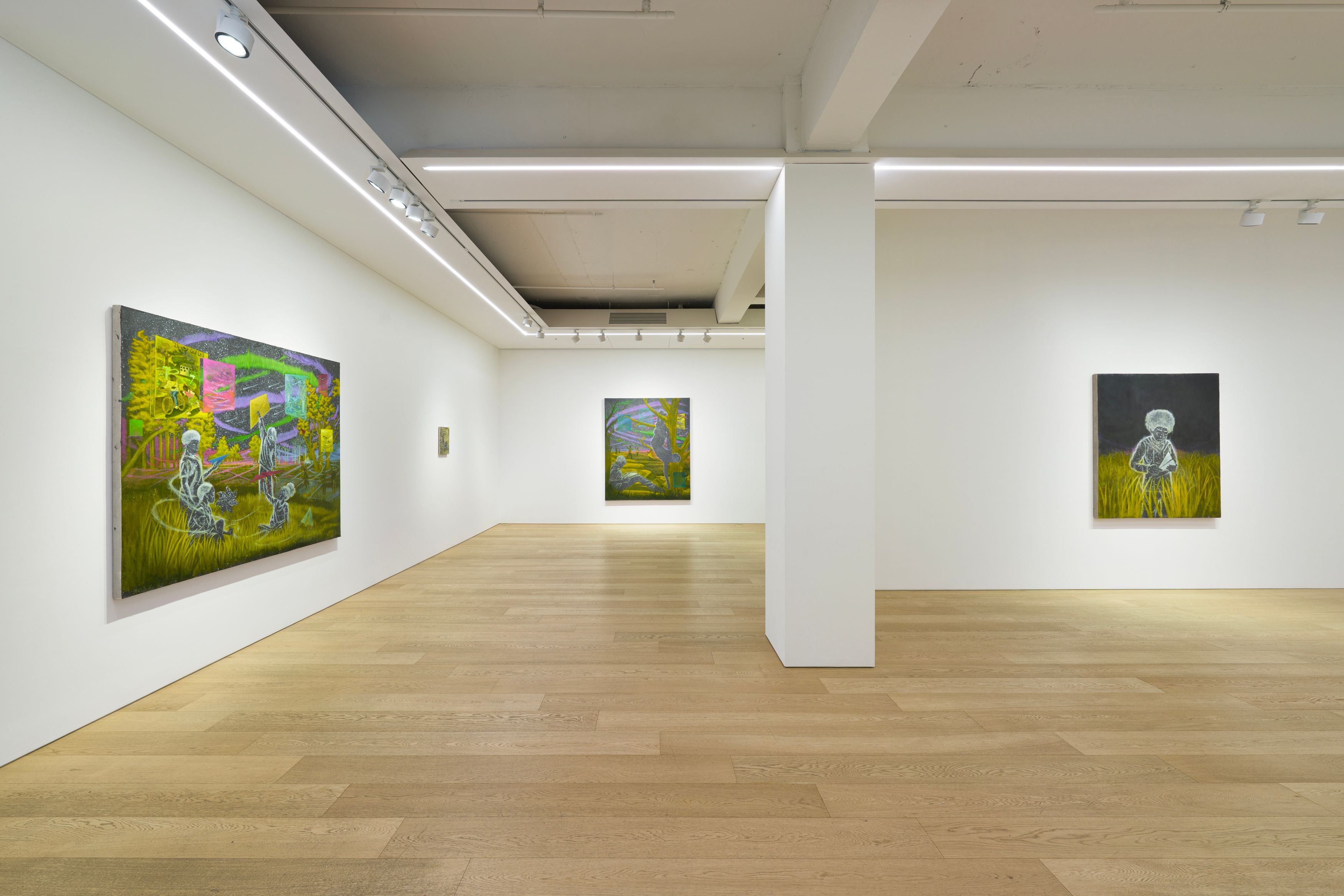 Installation view of Dominic Chambers at Lehmann Maupin Seoul
