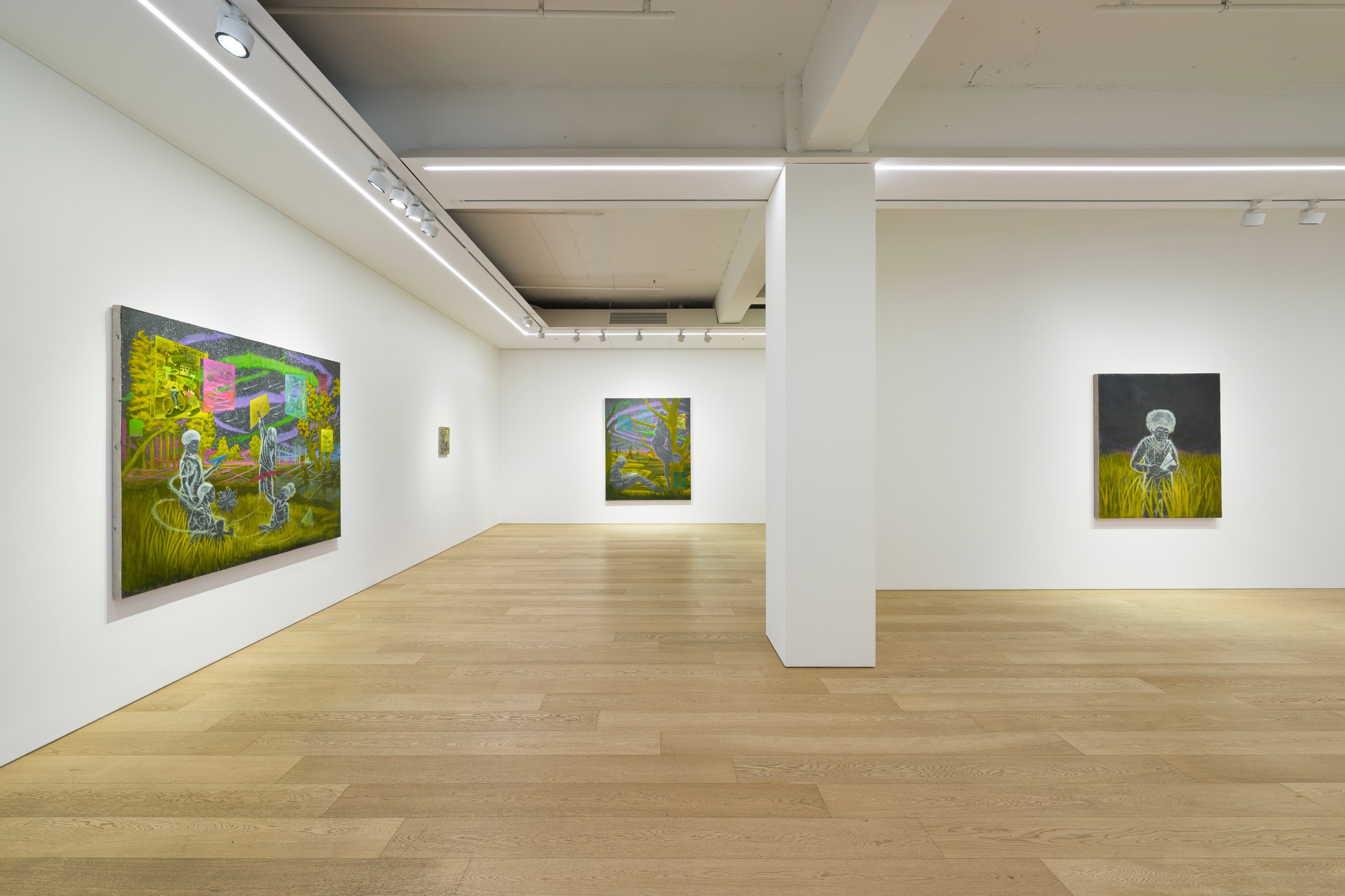 Installation view of Dominic Chambers at Lehmann Maupin Seoul