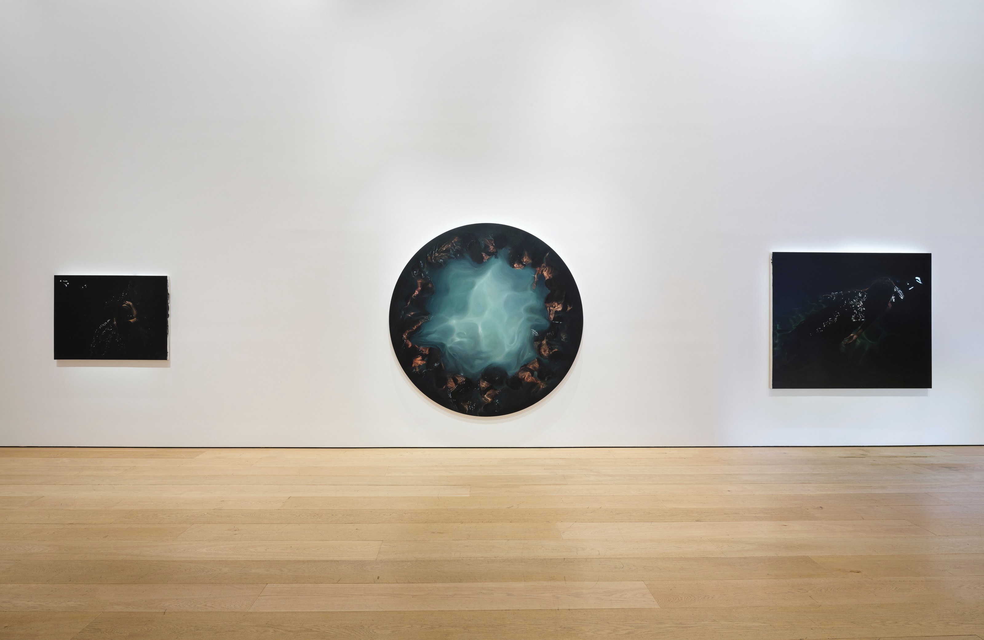 Installation view of Calida Rawles at Lehmann Maupin New York