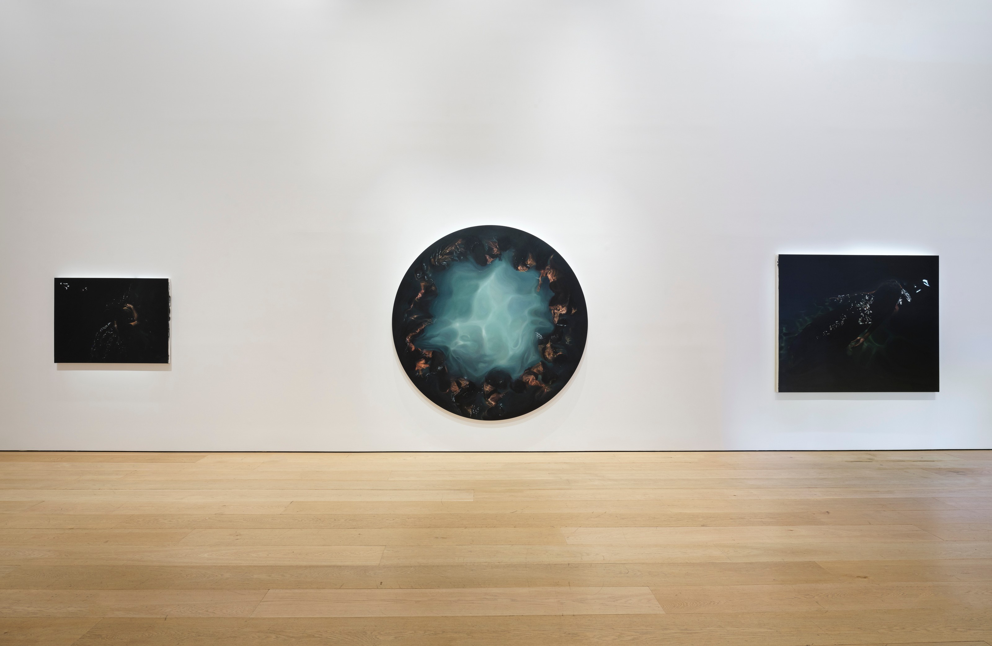 Installation view of Calida Rawles at Lehmann Maupin New York