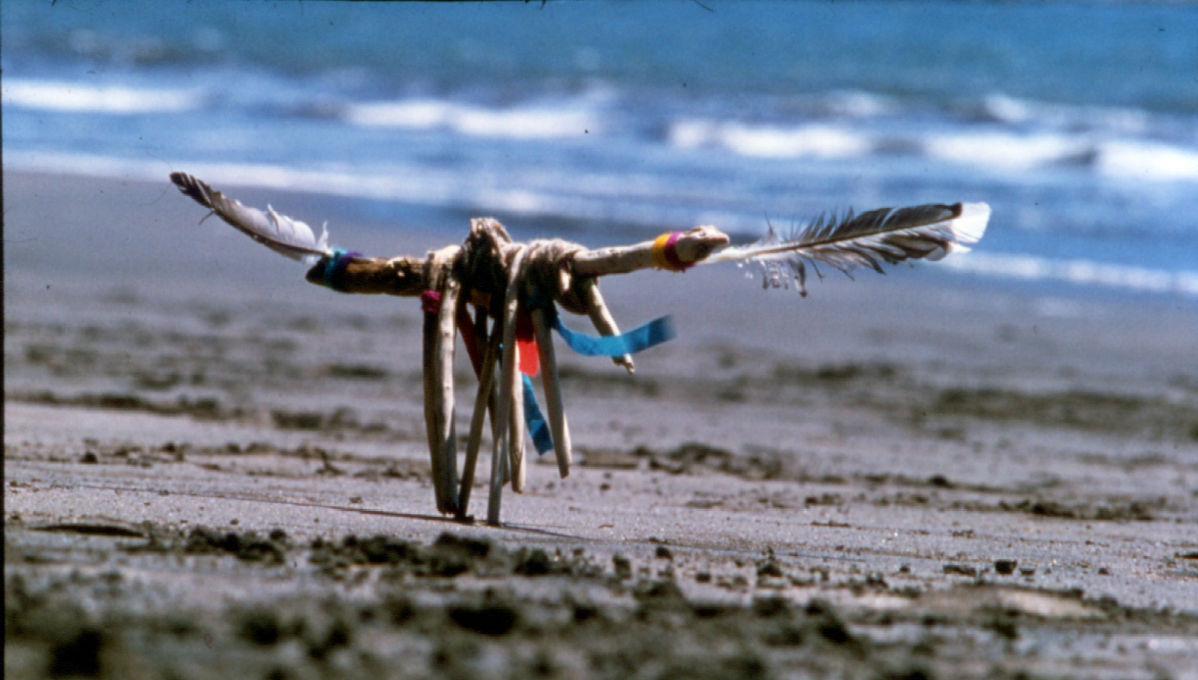 Sculpture by Cecilia Vicuña
