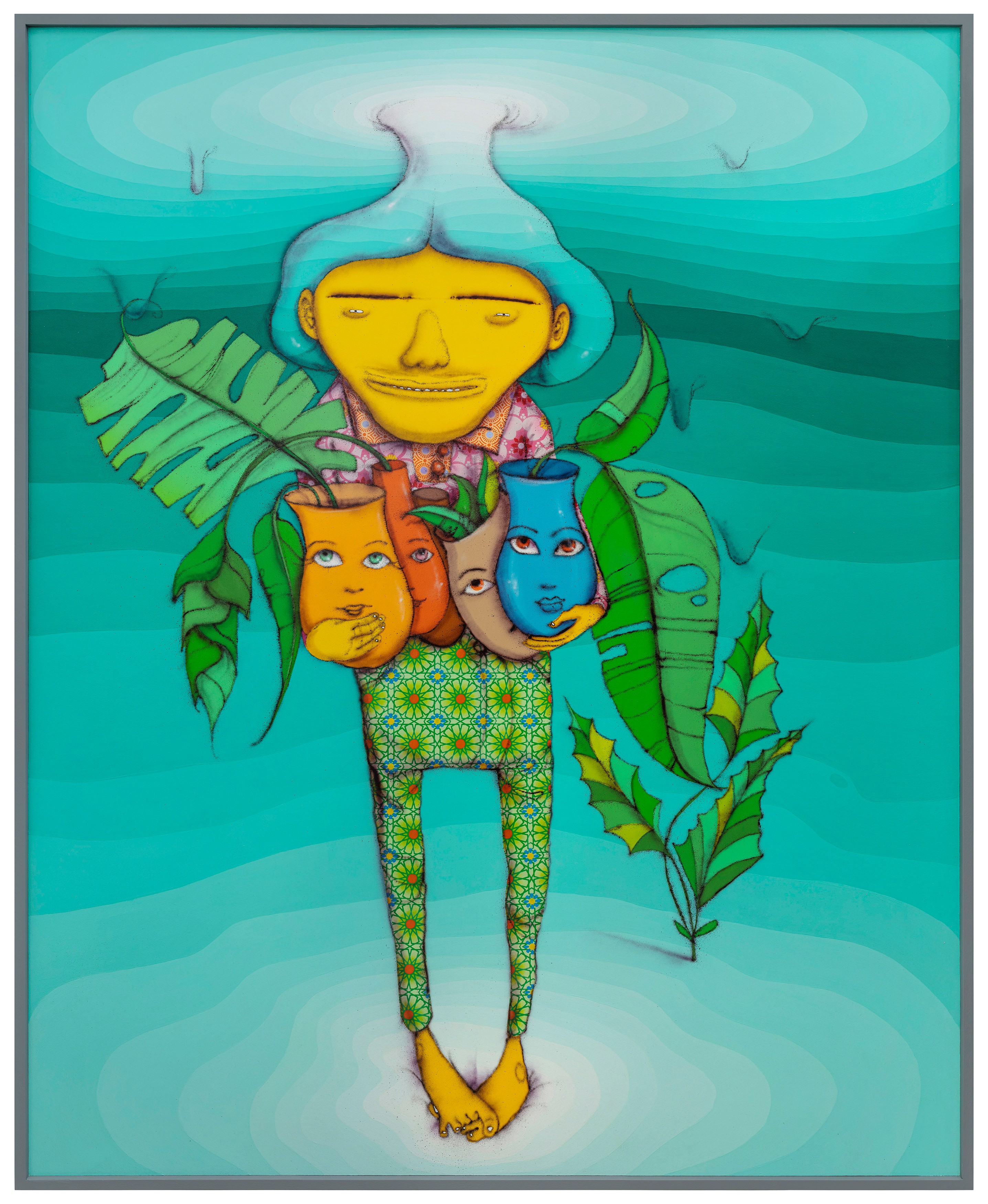 Painting by OSGEMEOS