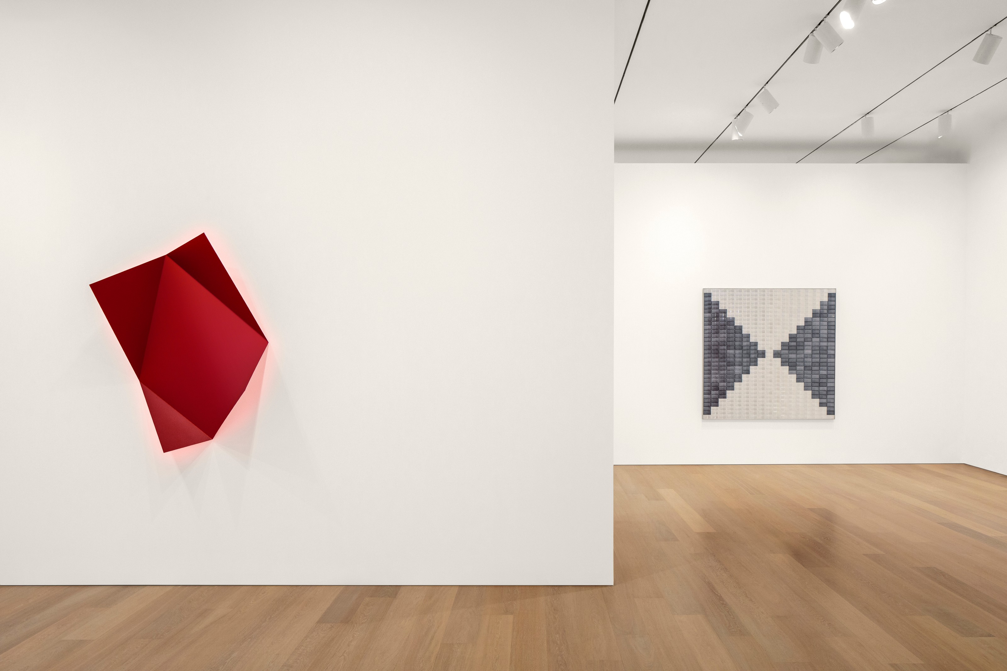 Installation view of Rana Begum at SCAD Museum of Art