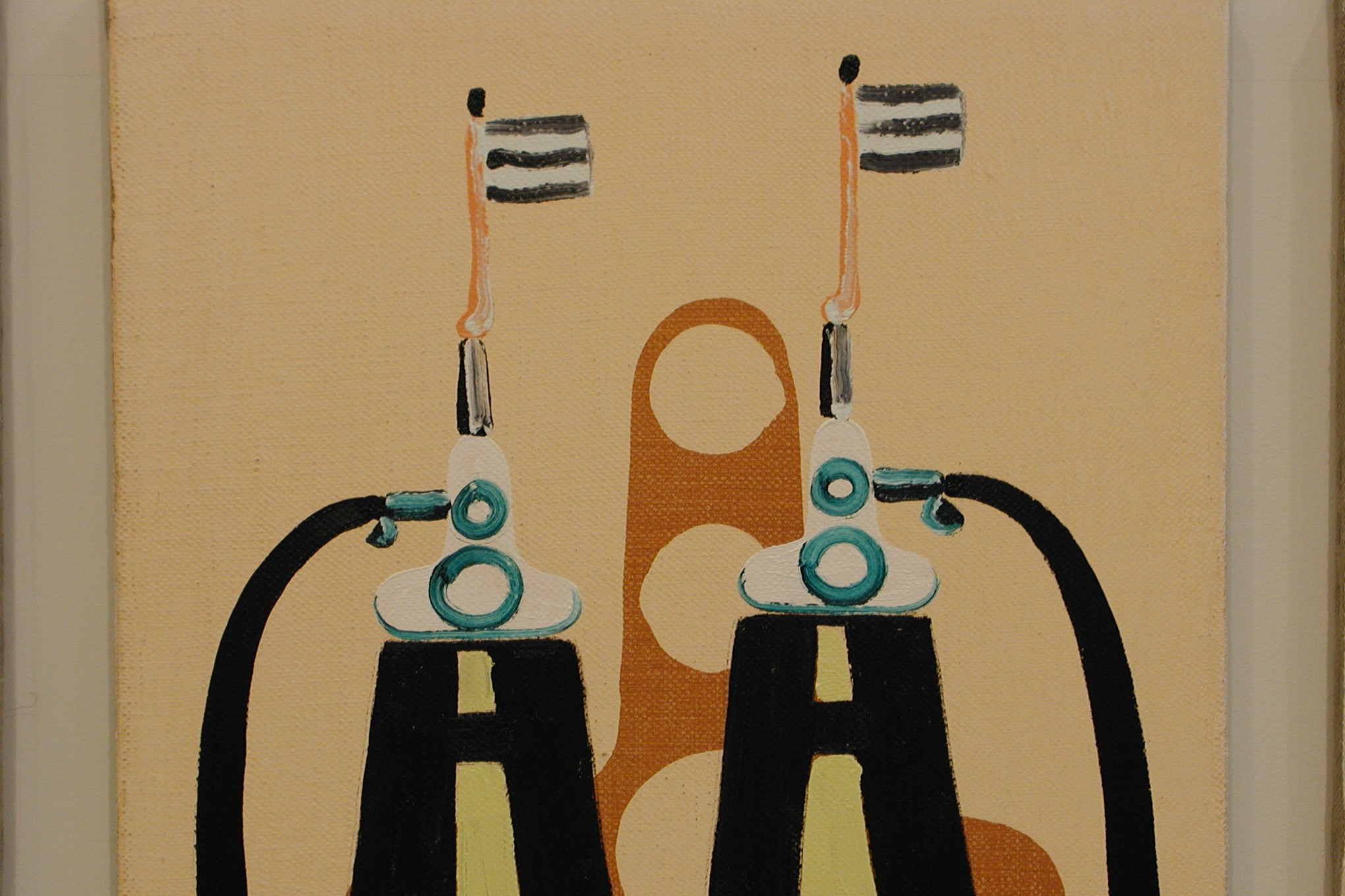 Painting by Joshua Abelow