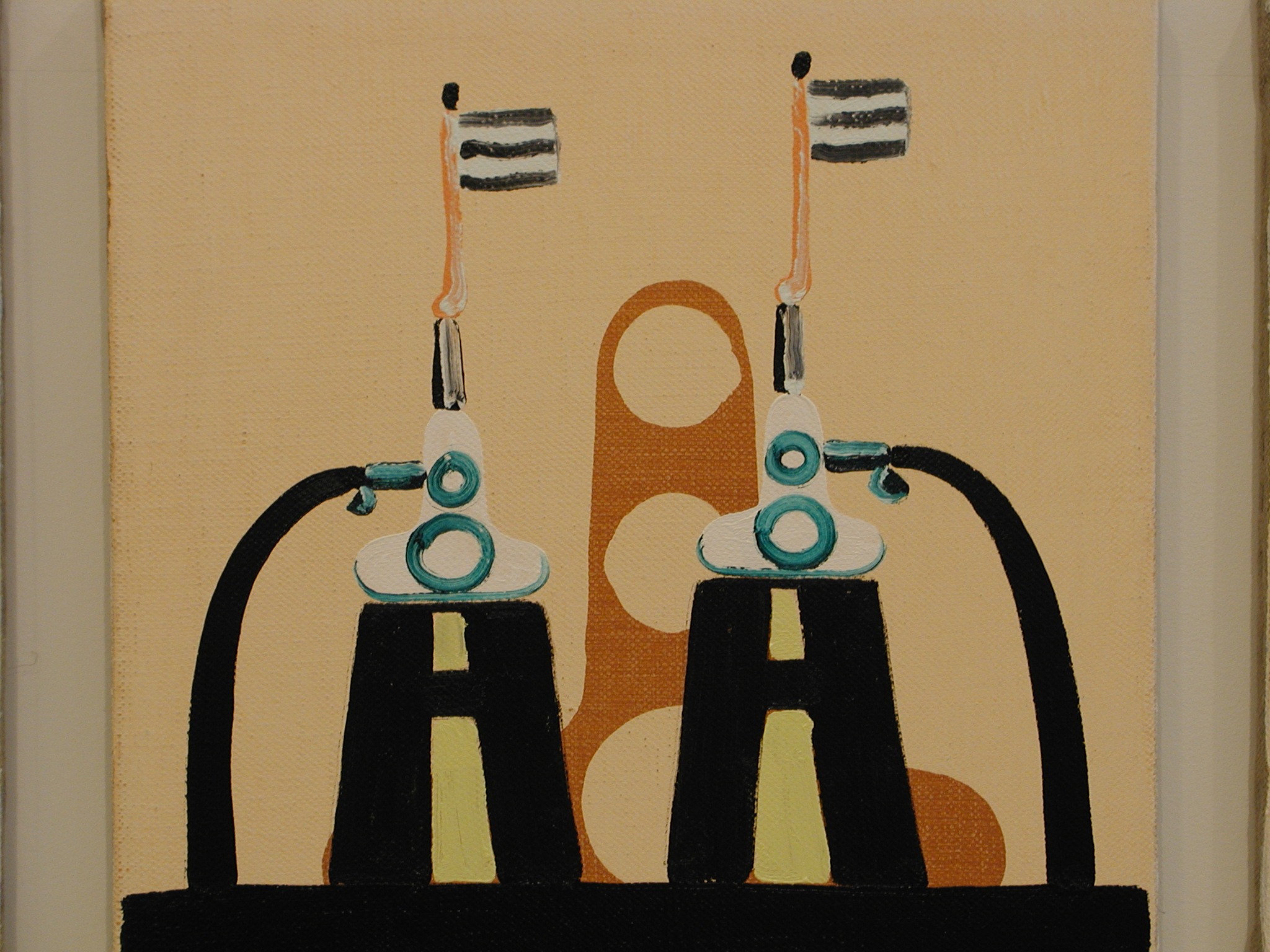 Painting by Joshua Abelow