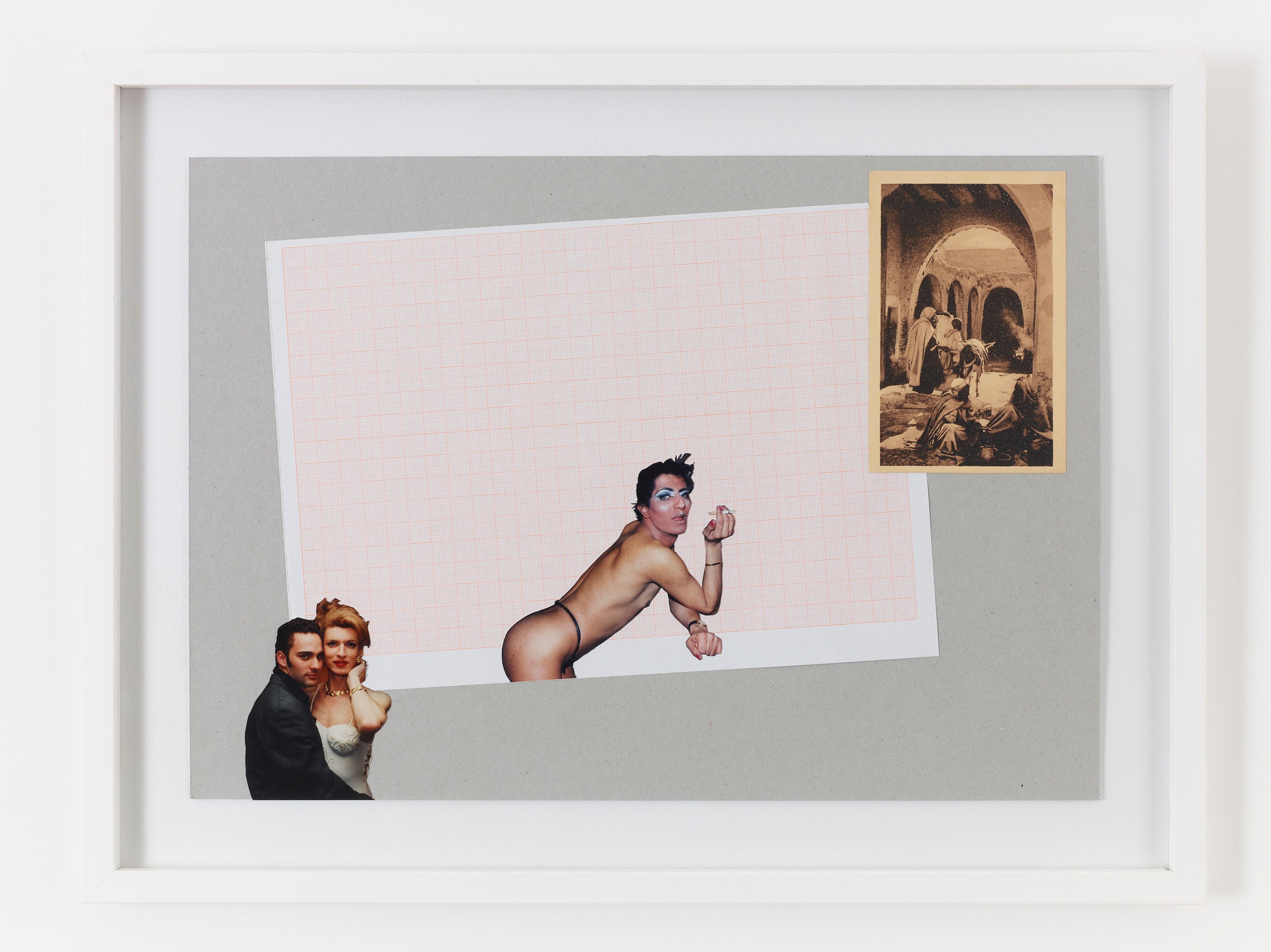 Work on paper by Kader Attia