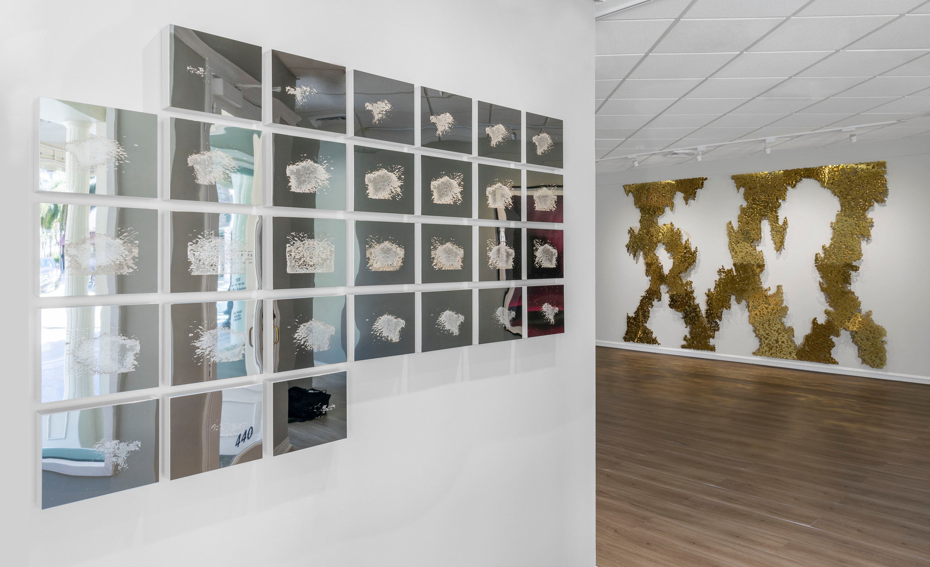 Installation view of Origins at Lehmann Maupin Palm Beach