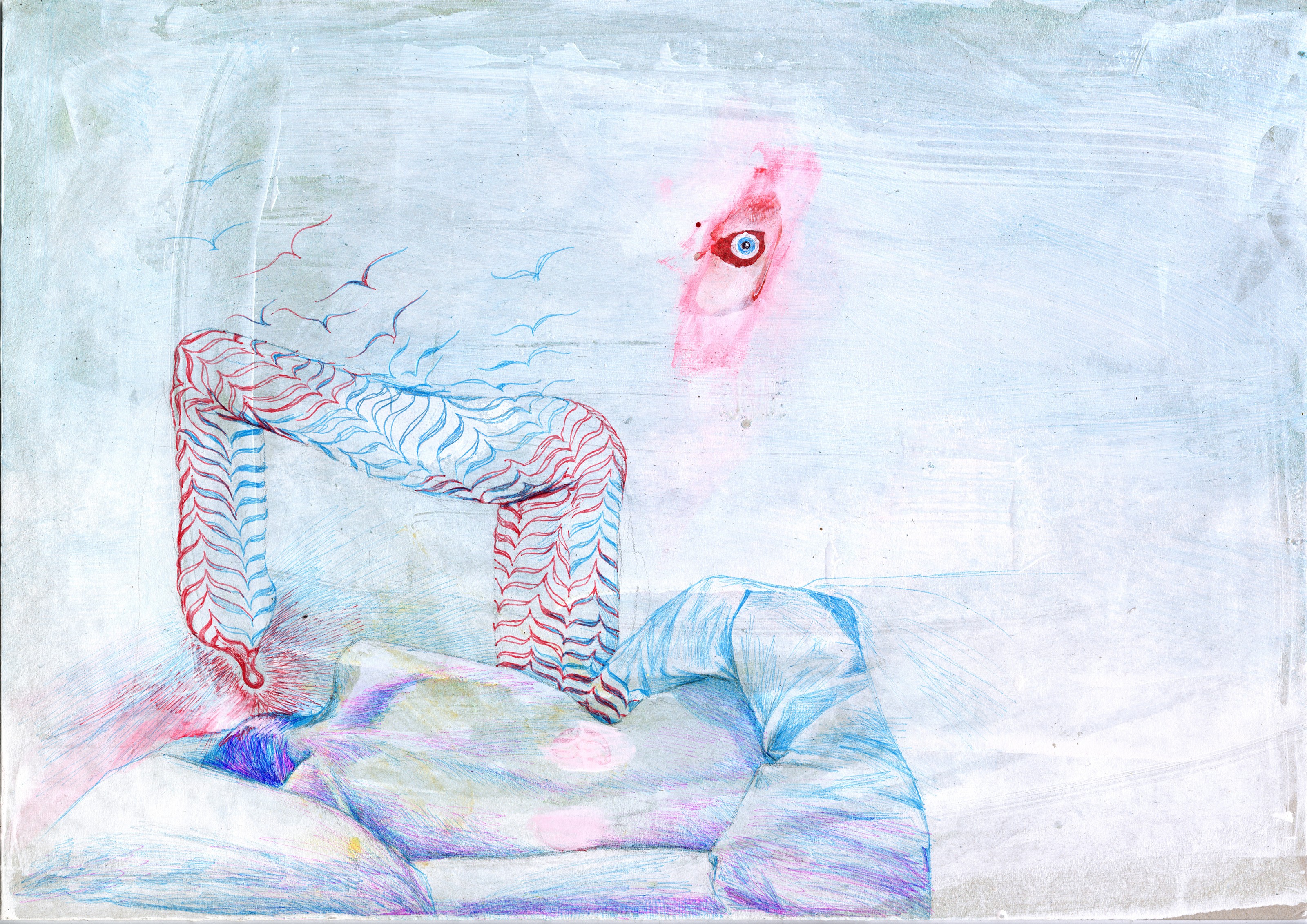 Drawing by Mandy El-Sayegh