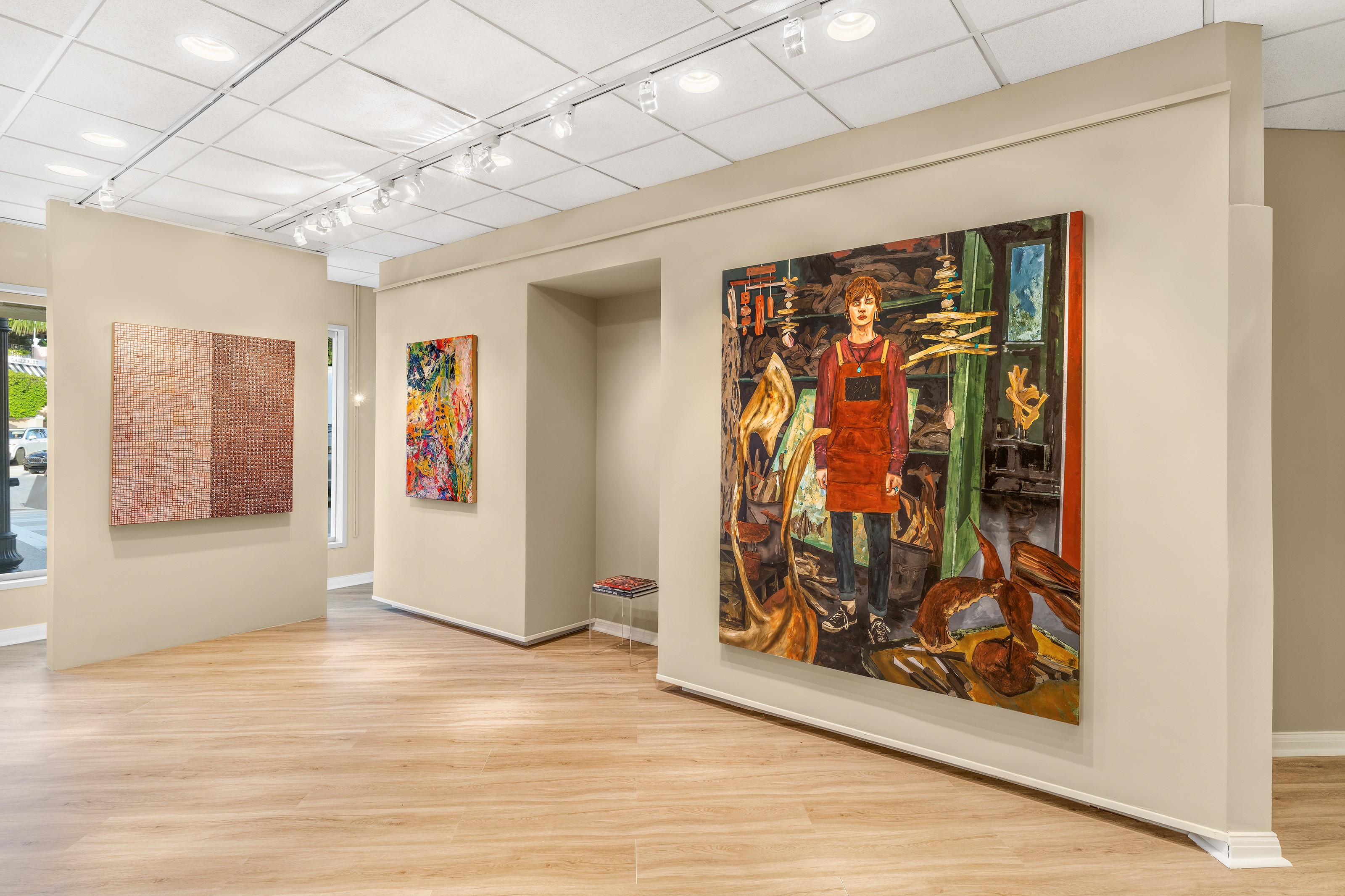 Installation view of inaugural exhibition at Lehmann Maupin Palm Beach