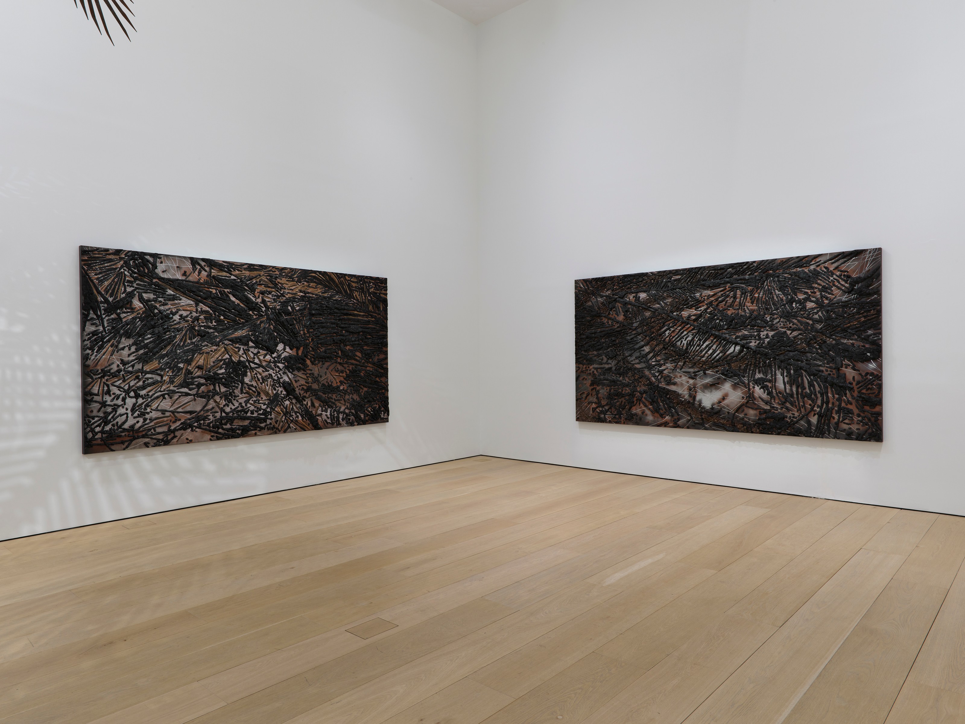 Installation view of Teresita Fernández at Lehmann Maupin New York