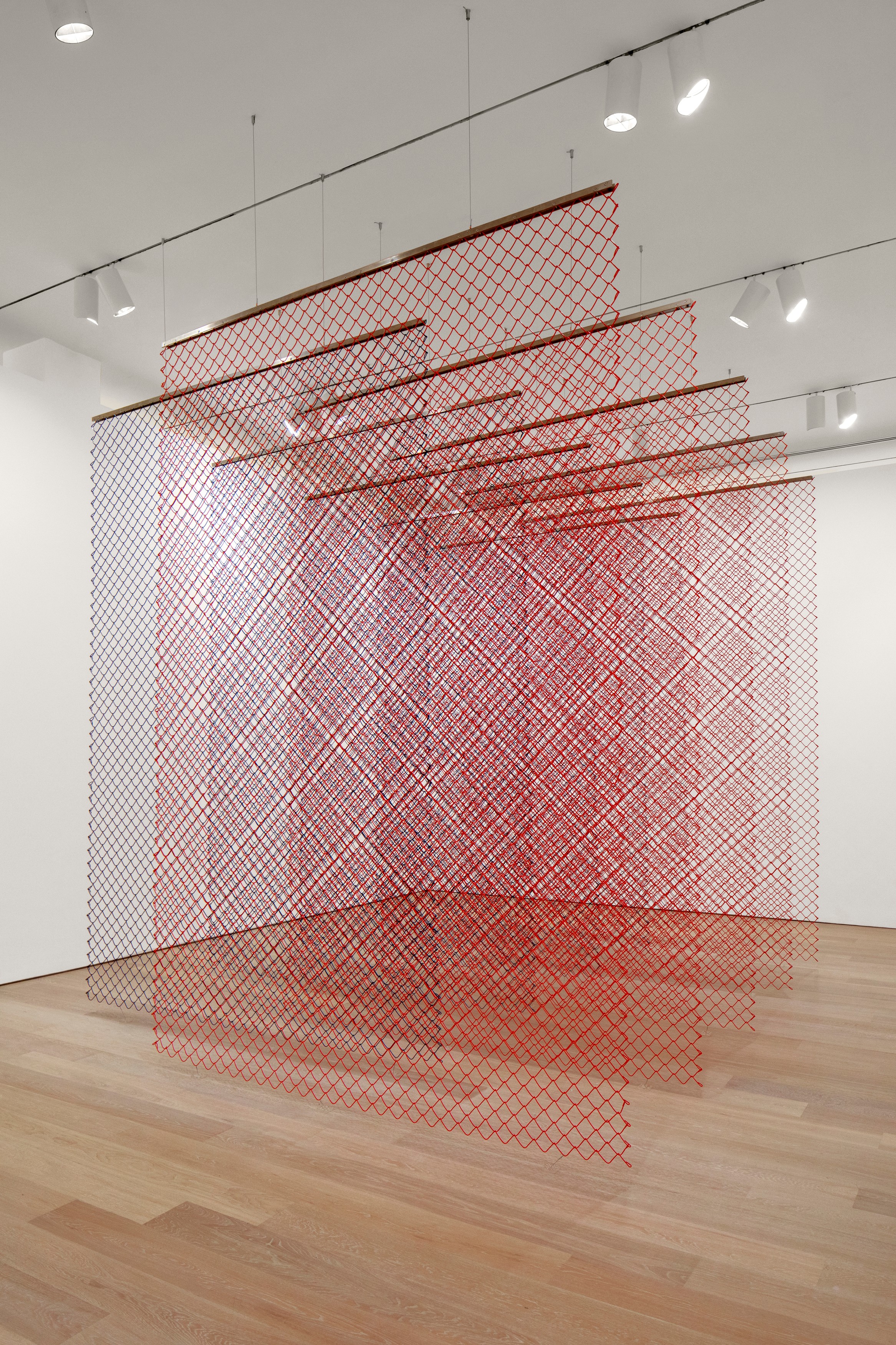 Installation view of Rana Begum at SCAD Museum of Art