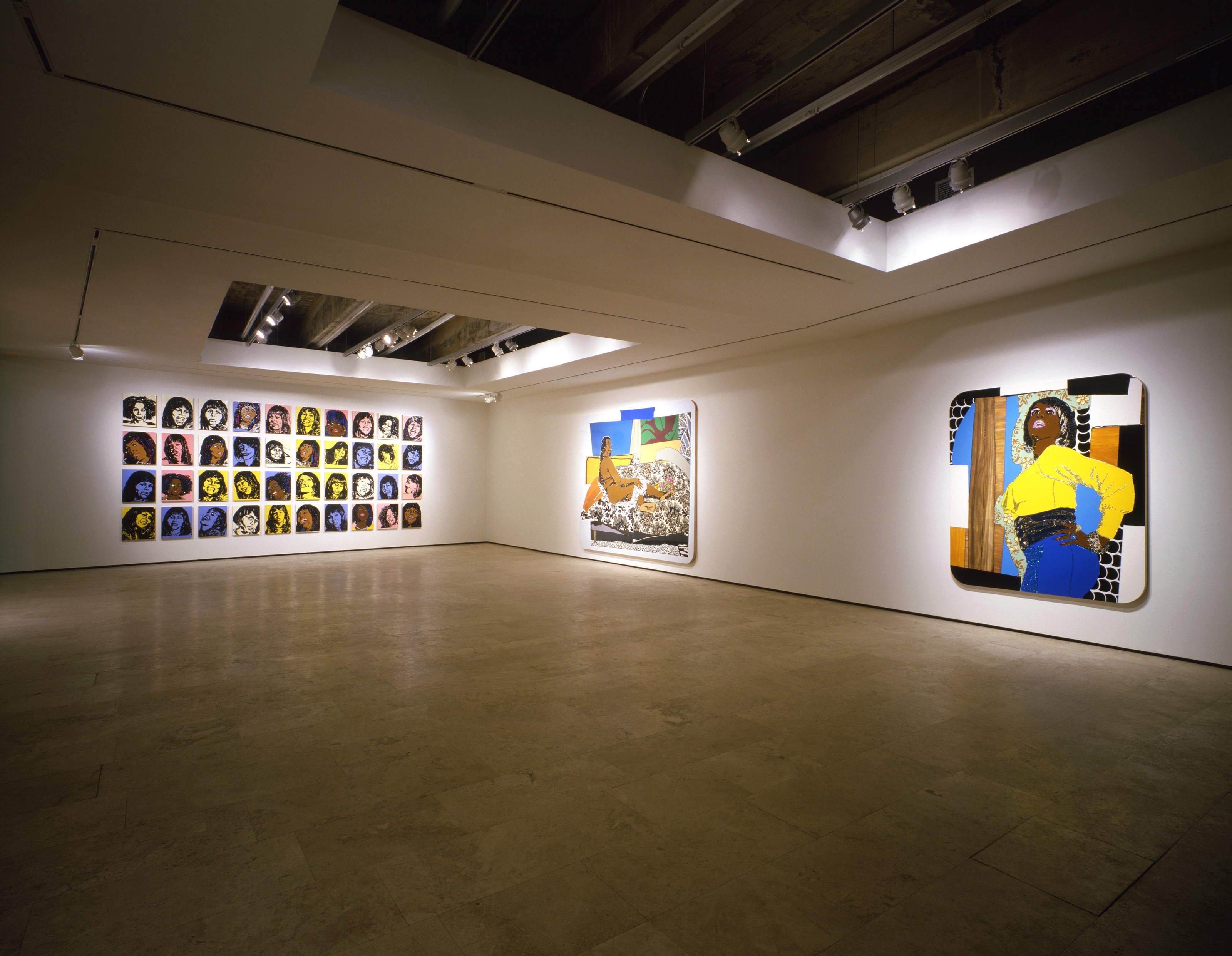 Installation view of She's Come UnDone! at Lehmann Maupin New York