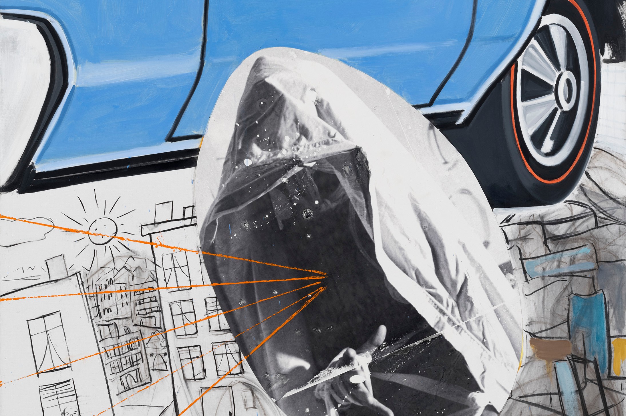 Painting by David Salle