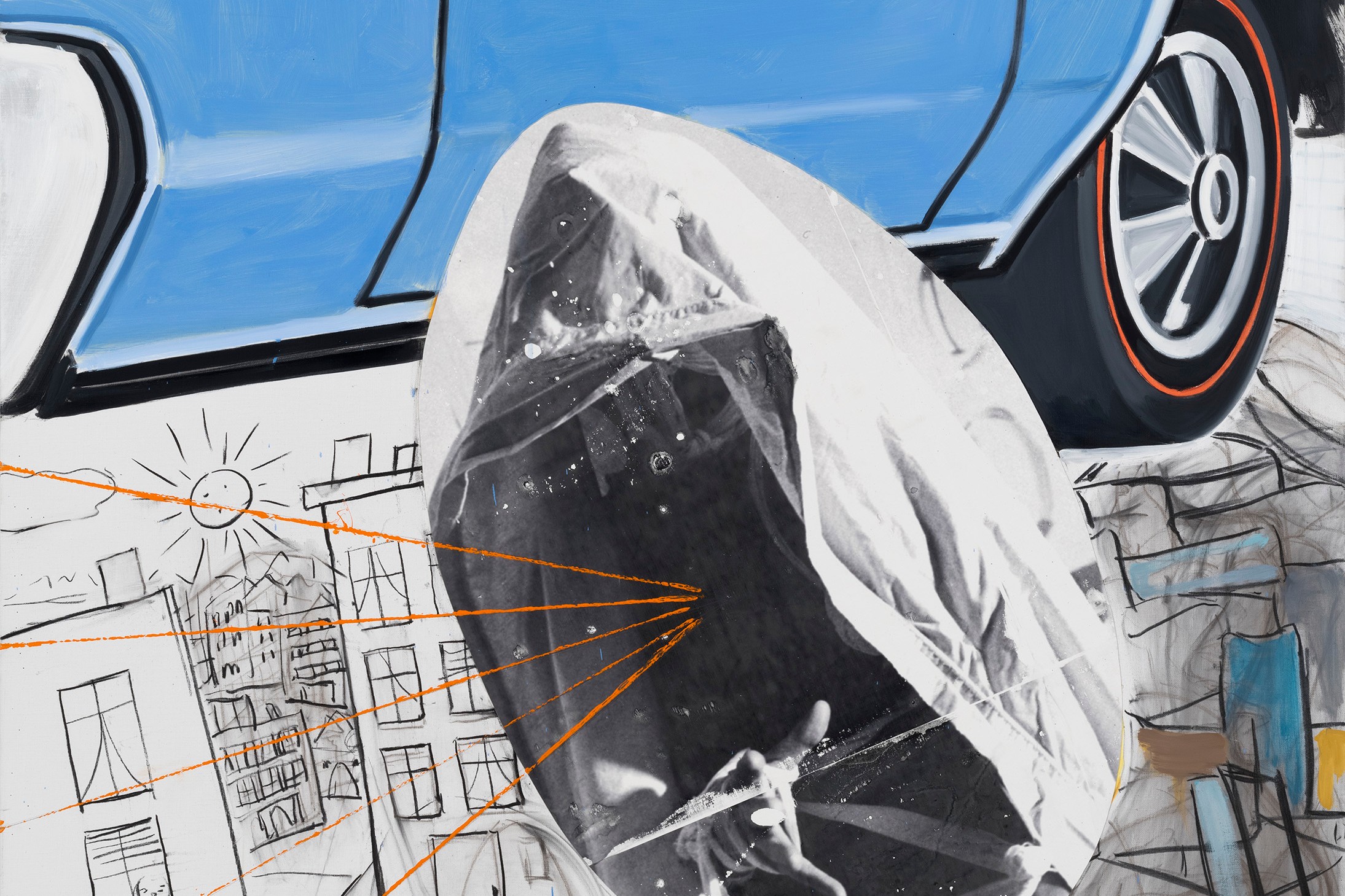Painting by David Salle
