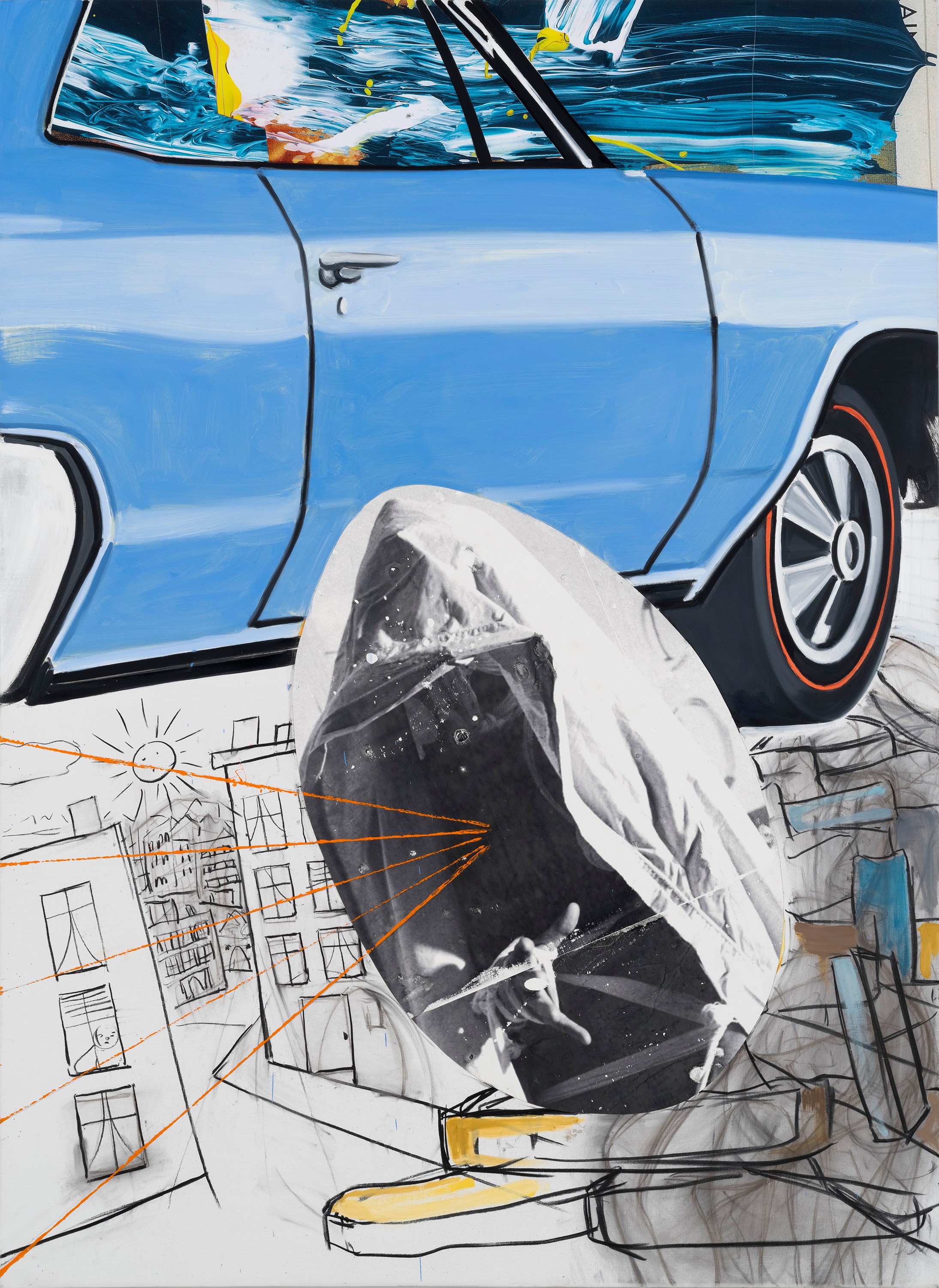 Painting by David Salle