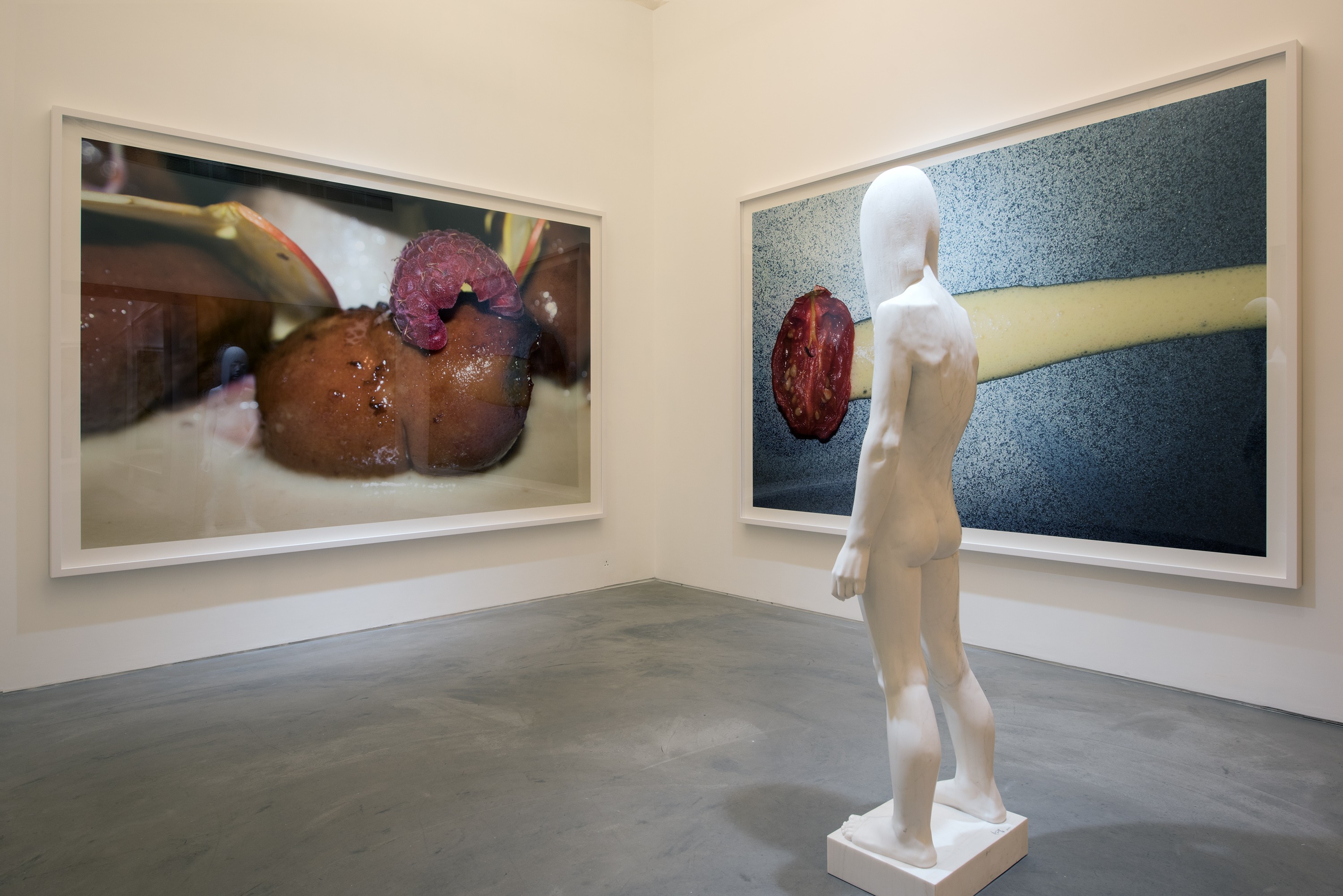 Installation view of Juergen Teller and Xiang Jing at Lehmann Maupin Hong Kong