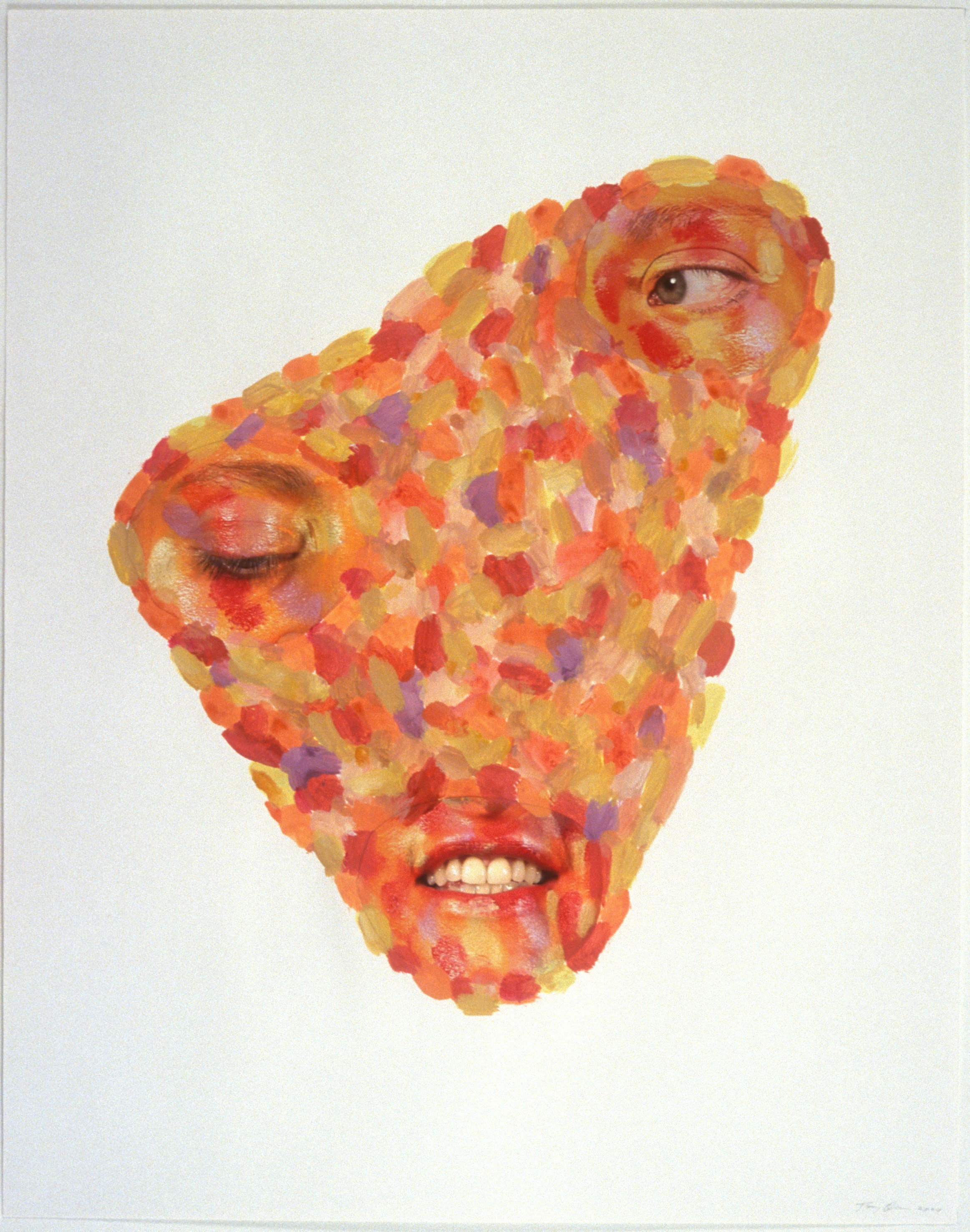 Painting by Tony Oursler