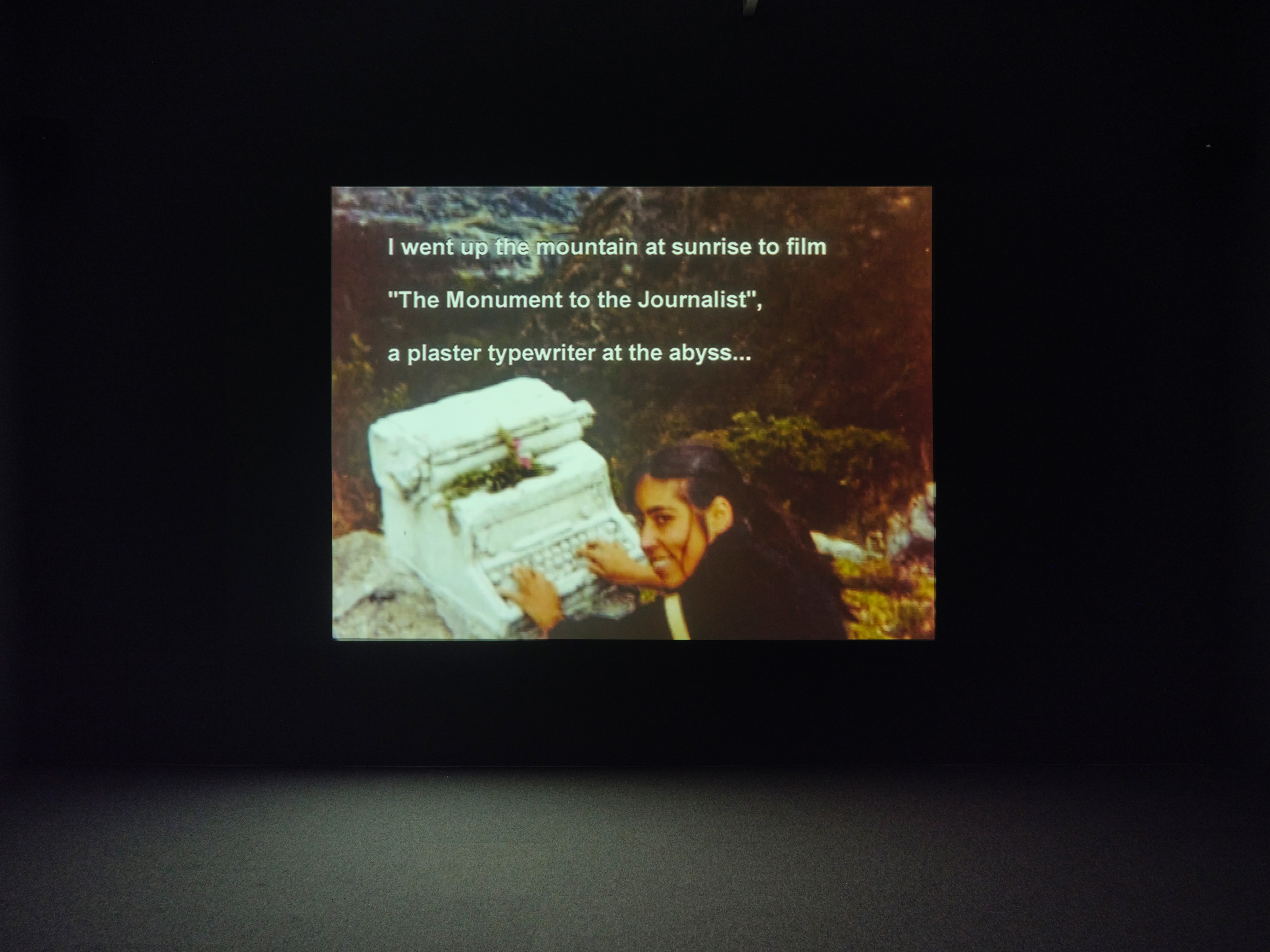 Installation view of Cecilia Vicuña at Irish Museum of Modern Art