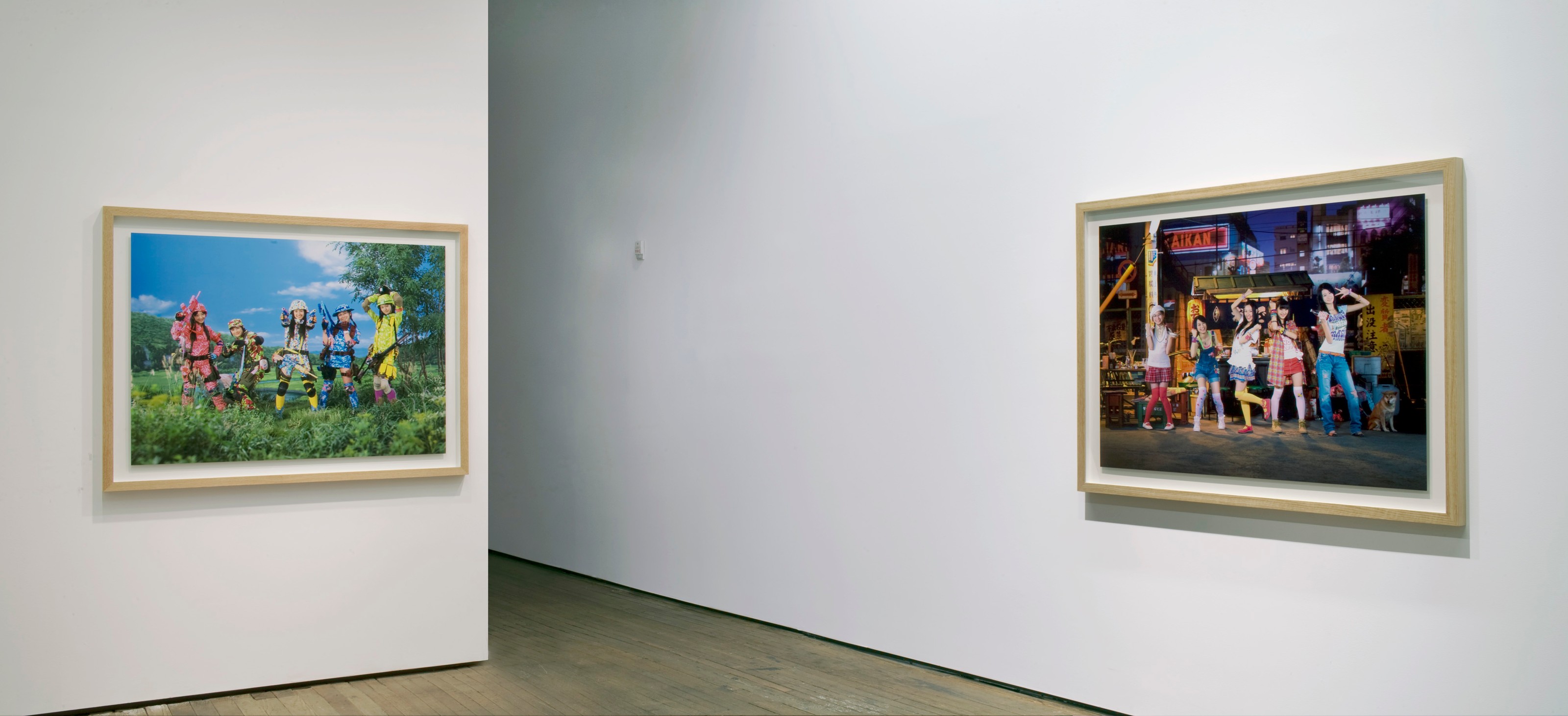 Installation view of Nobody Dies at Lehmann Maupin New York
