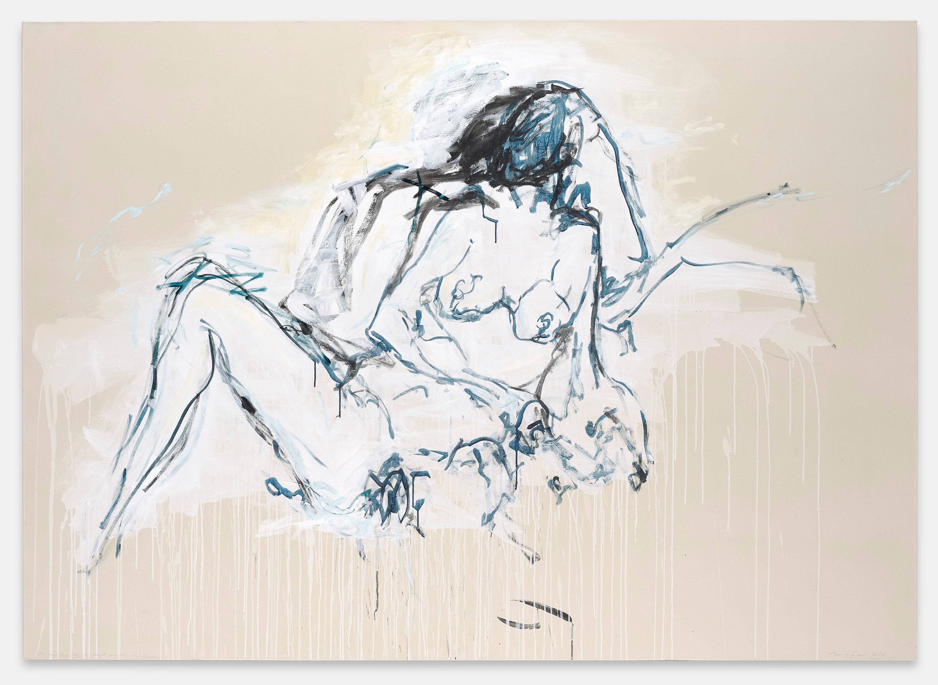 Painting by Tracey Emin
