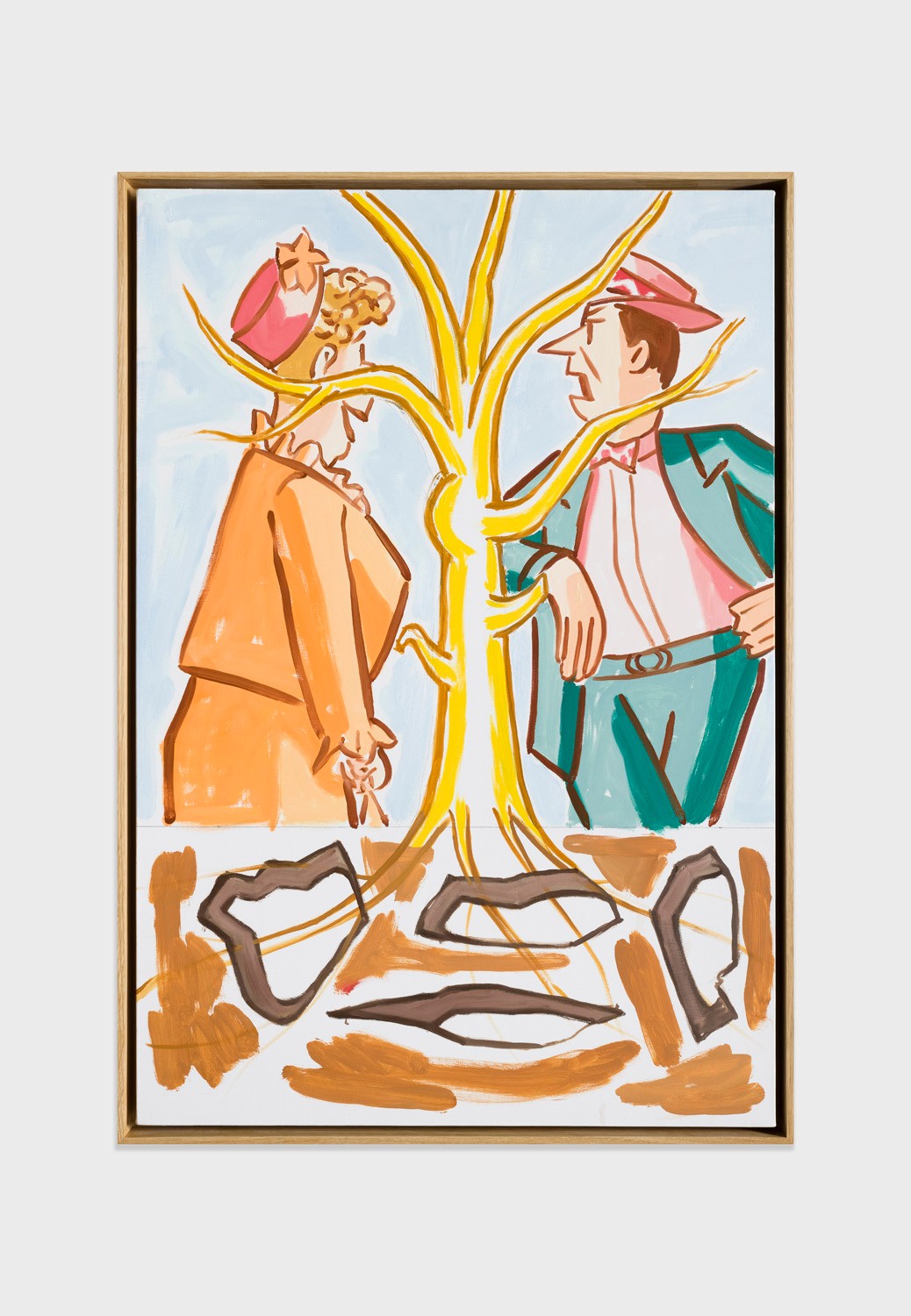 Painting by David Salle