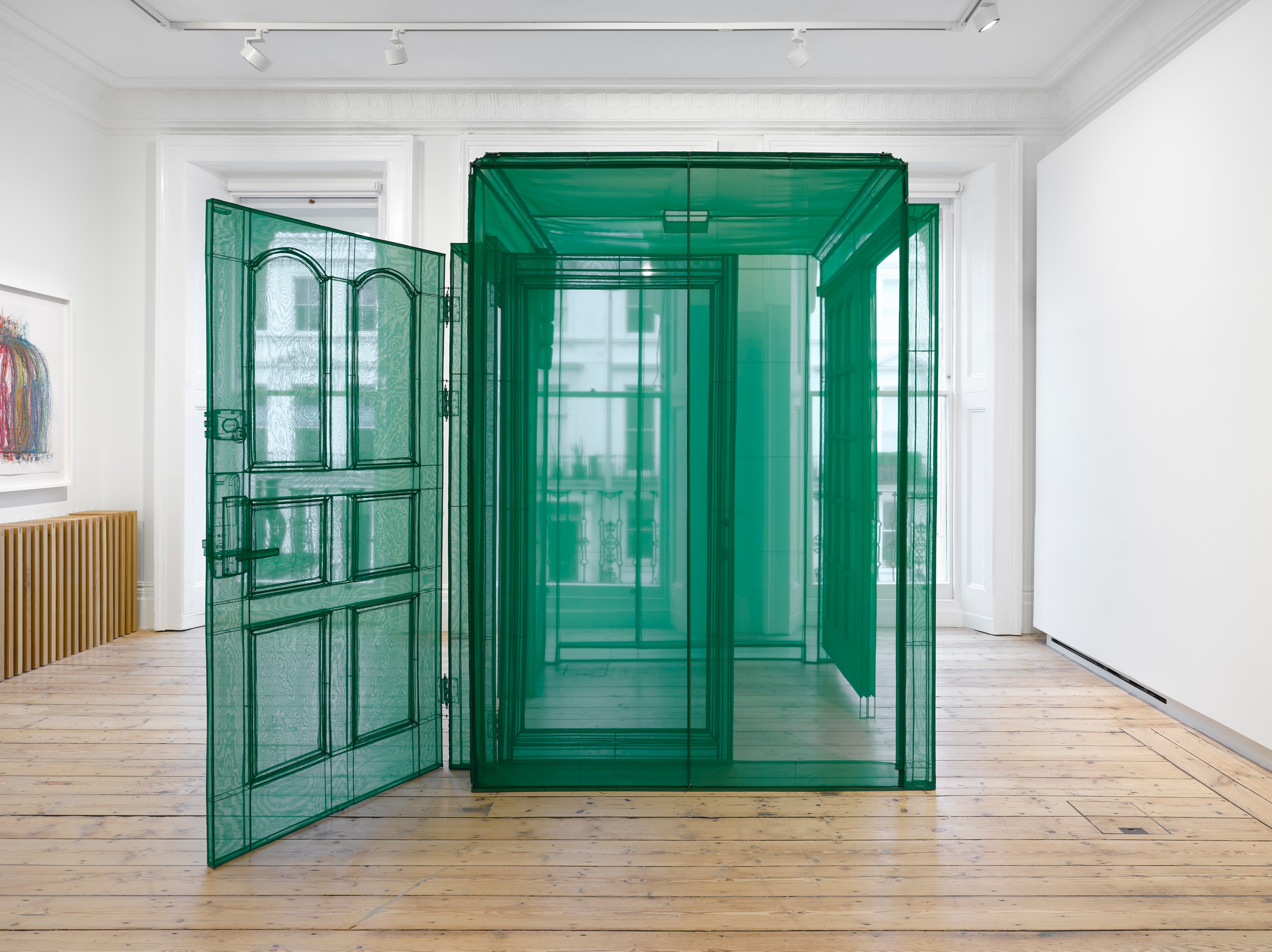Installation view of Do Ho Suh at Lehmann Maupin London