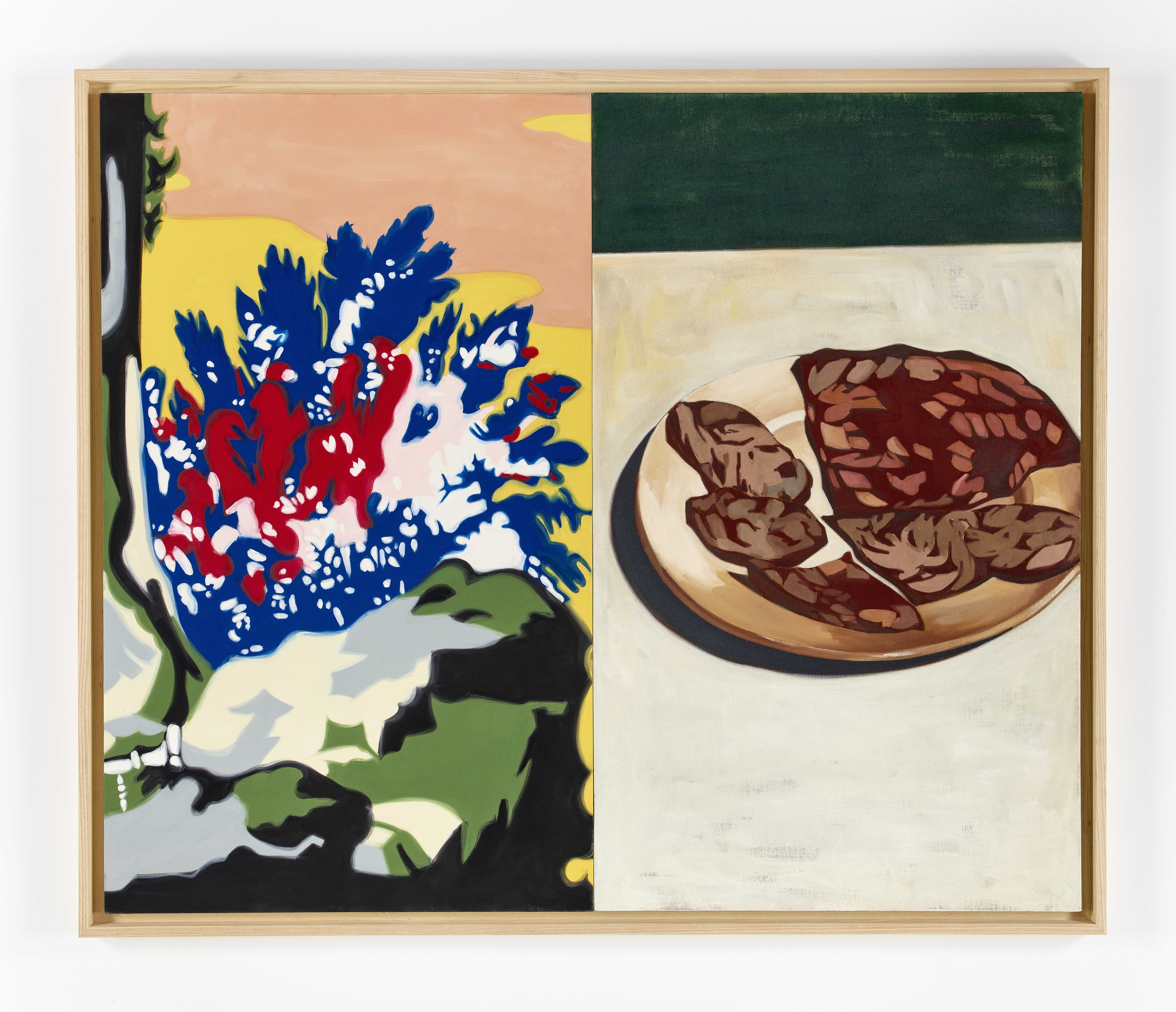 Painting by David Salle