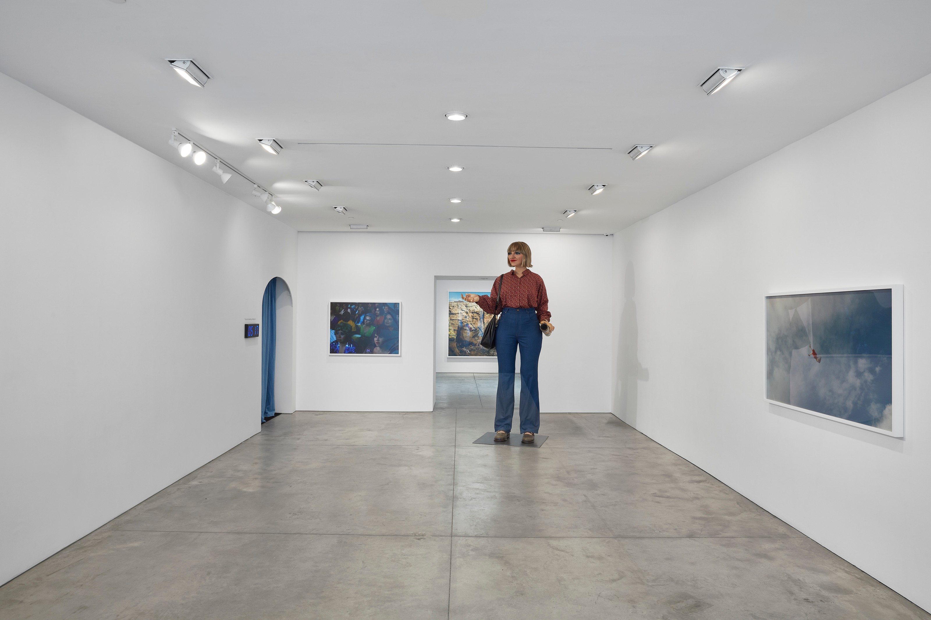 Installation view of Alex Prager at Lehmann Maupin New York