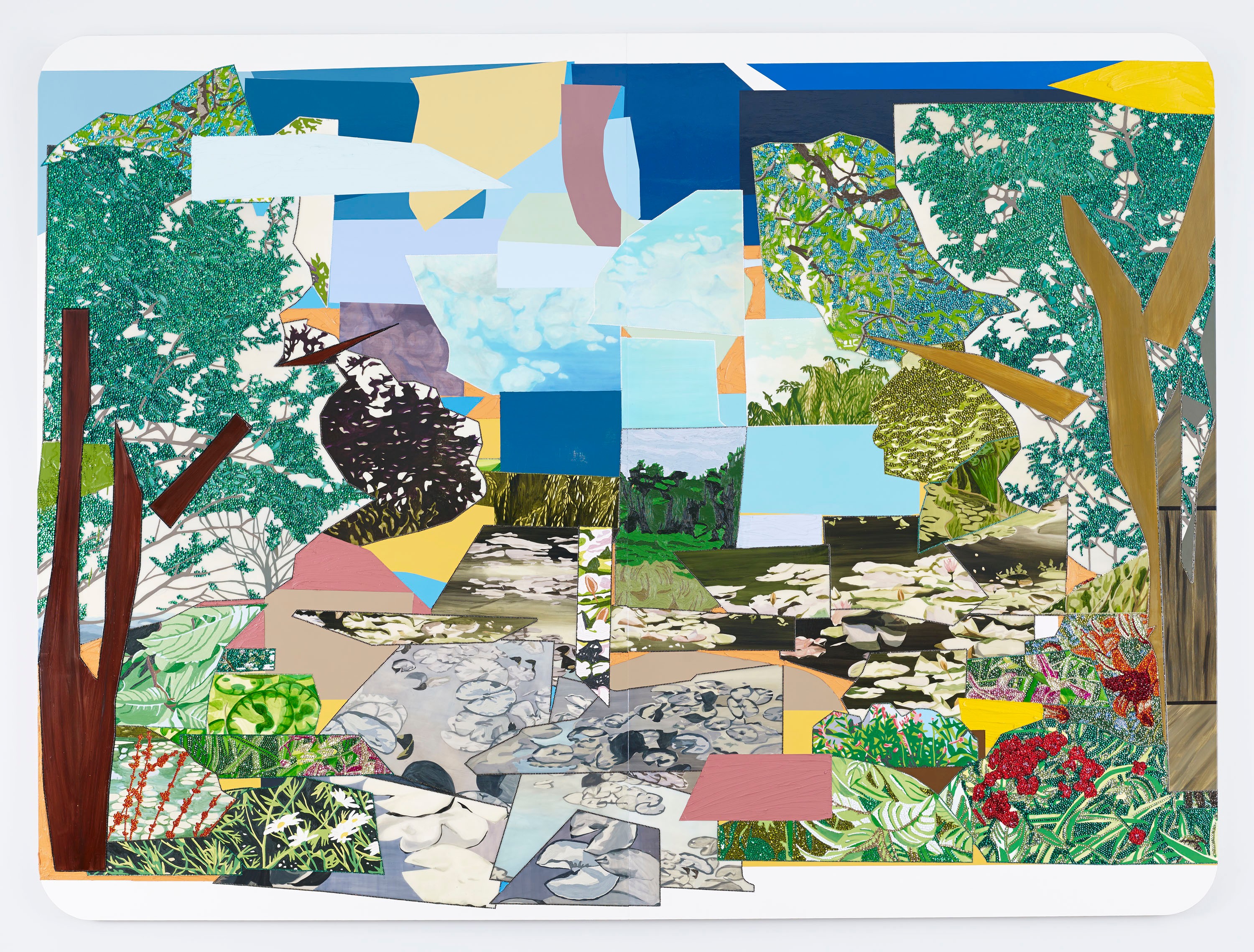 Painting by Mickalene Thomas