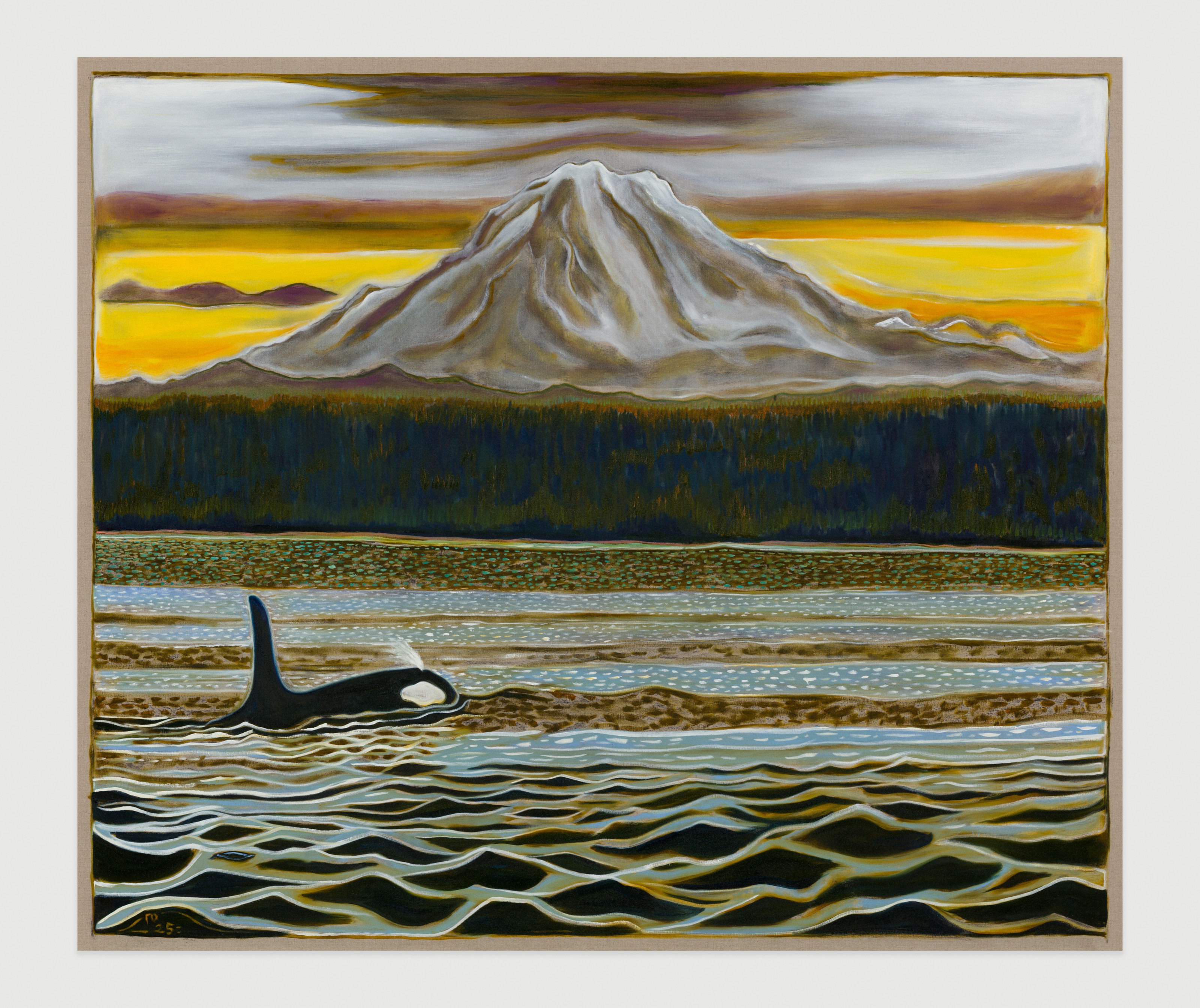 Painting by Billy Childish