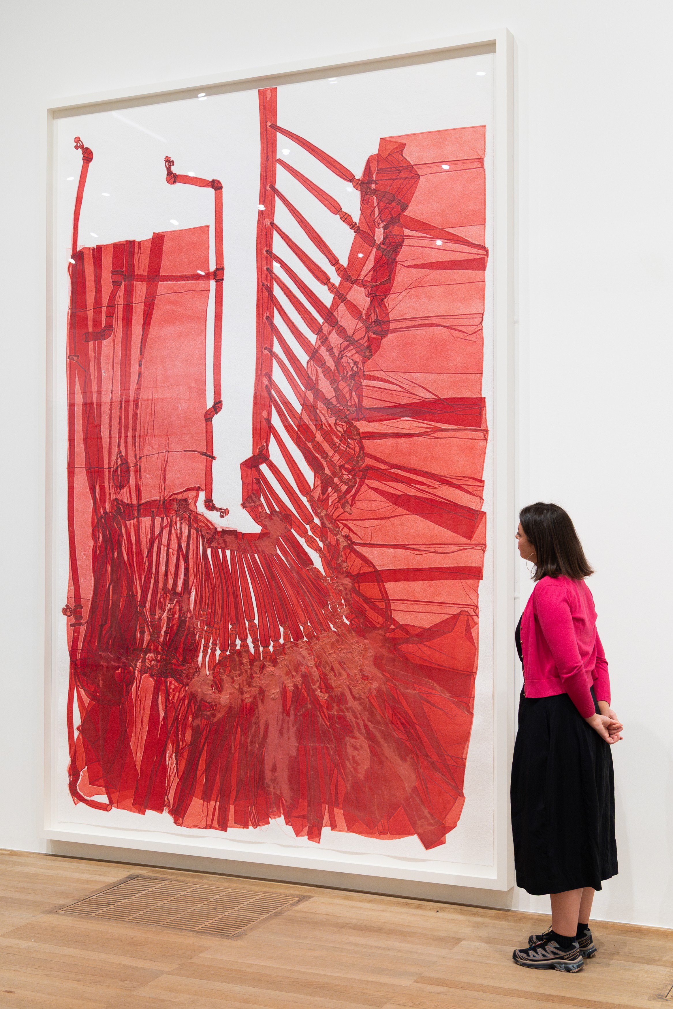 Installation view of Do Ho Suh at Tate Modern