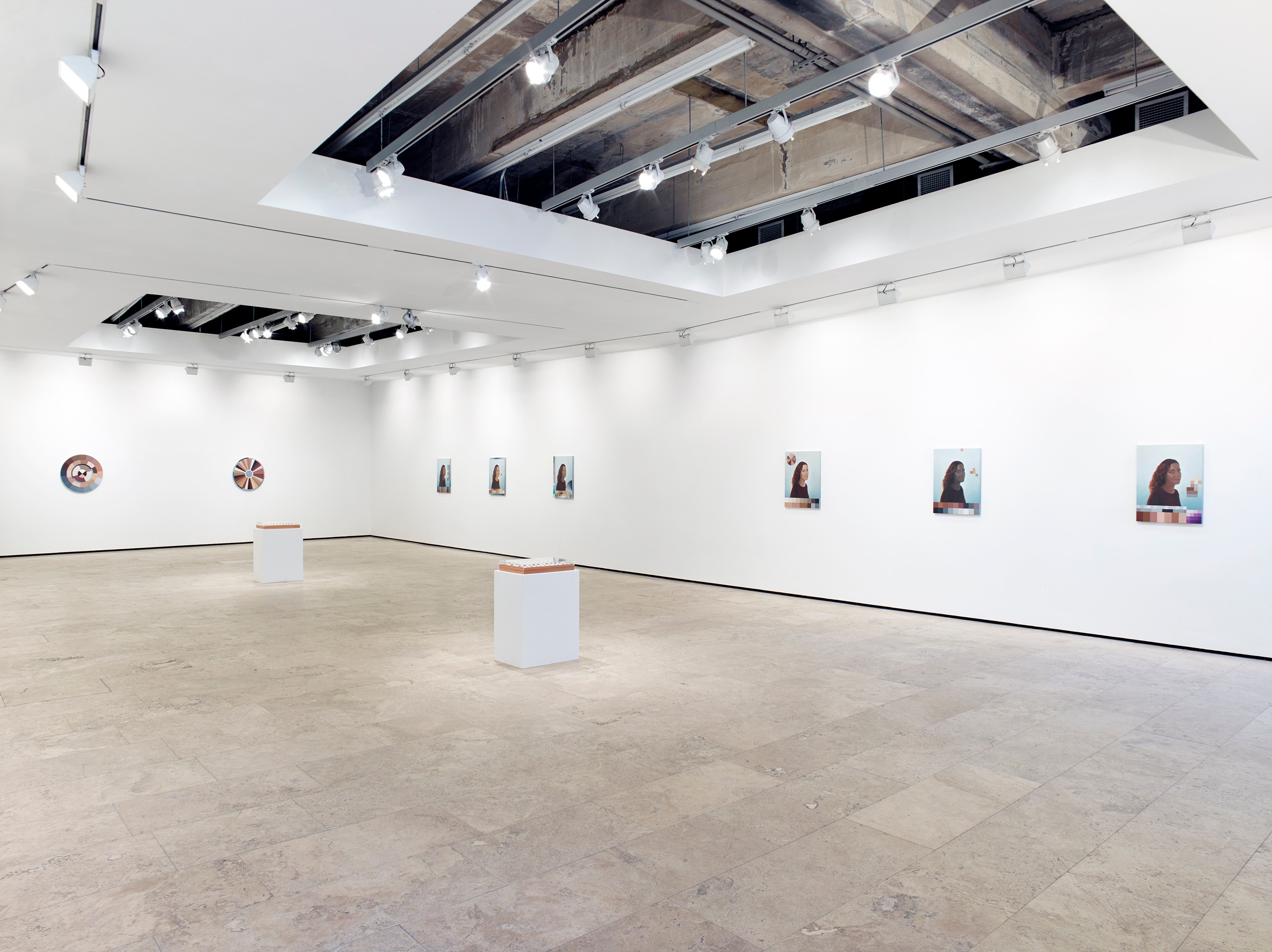 Installation view of Polvo at Lehmann Maupin New York
