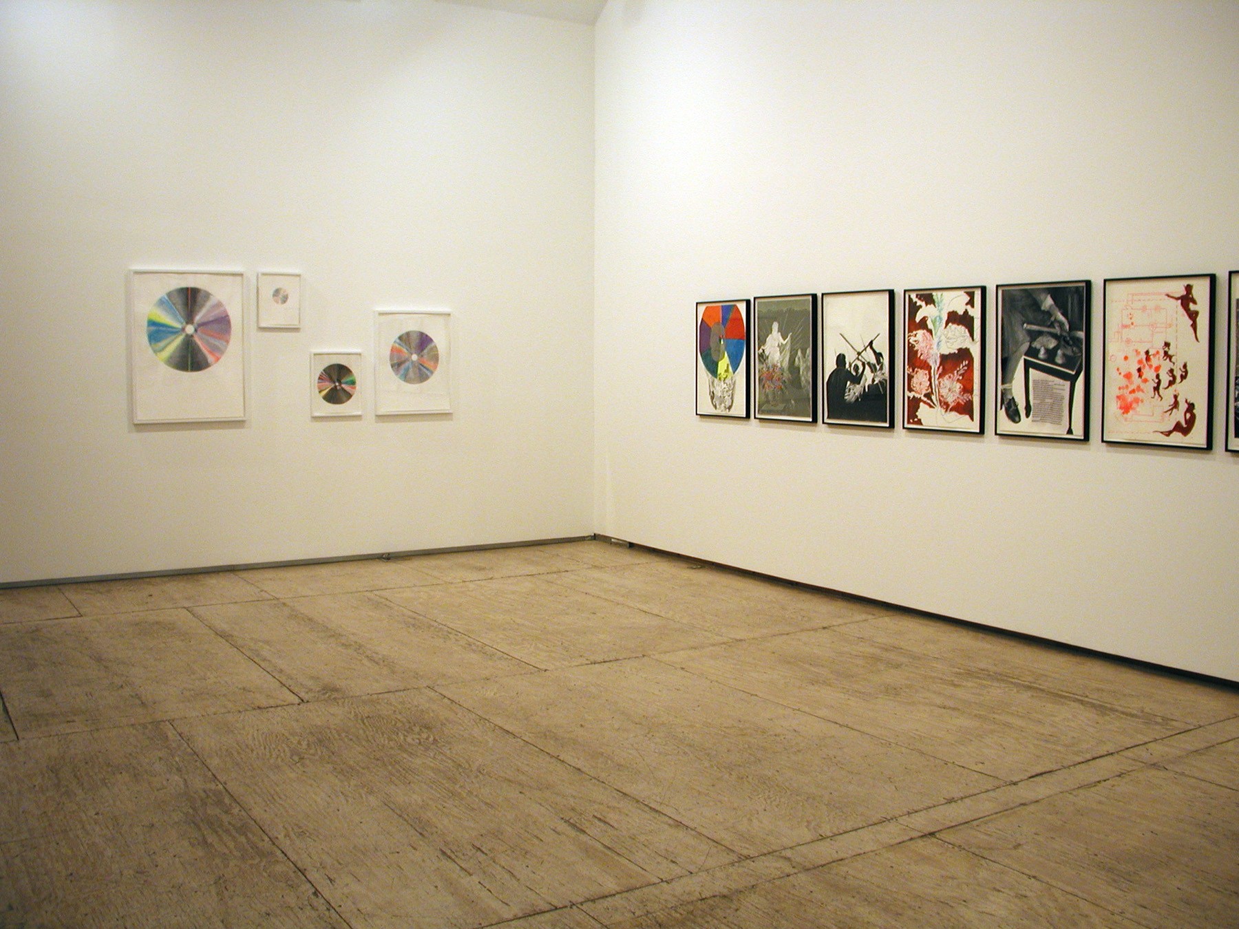 Installation view of Tony Oursler at Lehmann Maupin New York