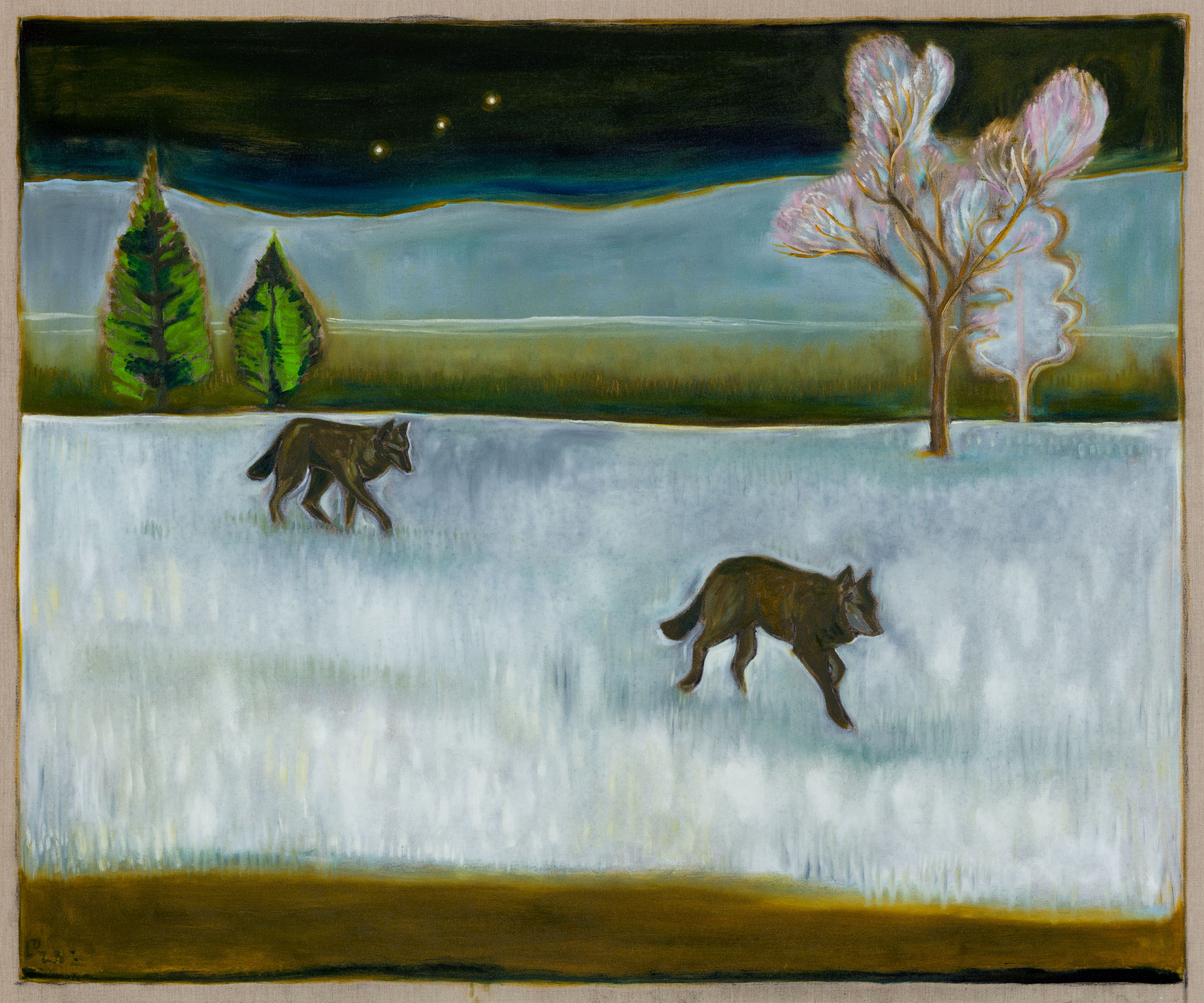 Painting by Billy Childish