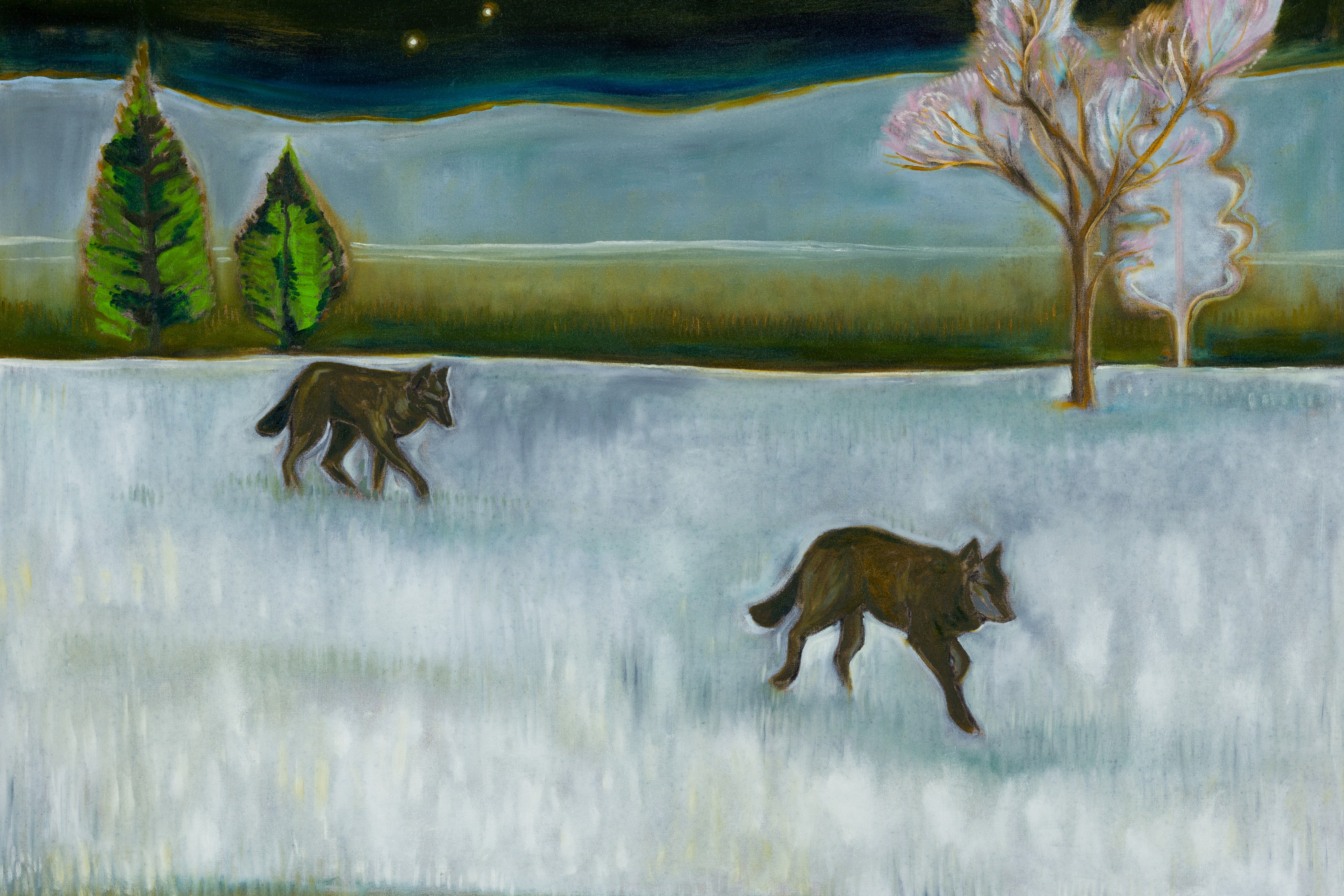 Painting by Billy Childish