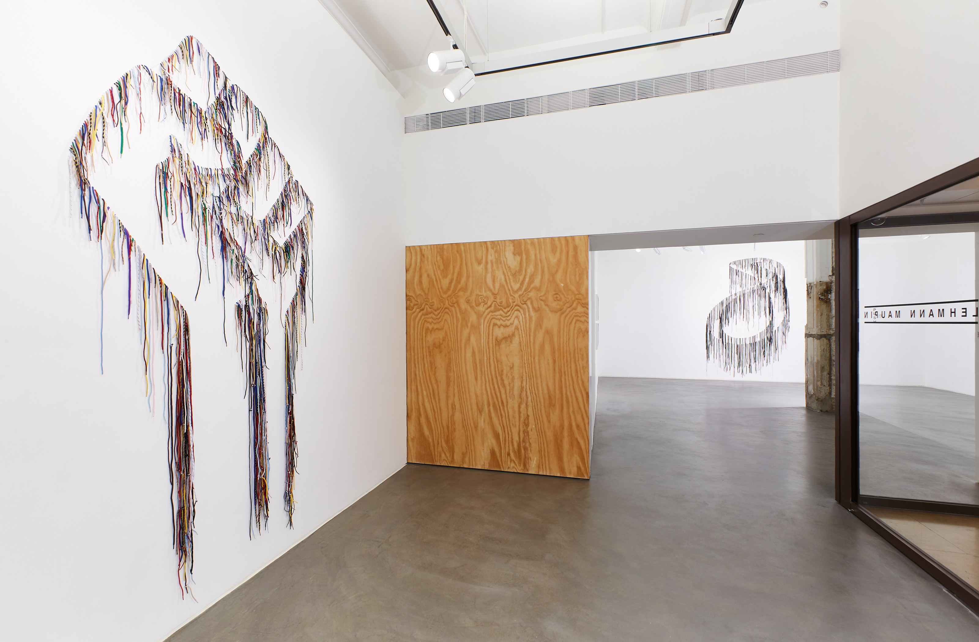 Installation view of Power Wall at Lehmann Maupin Hong Kong