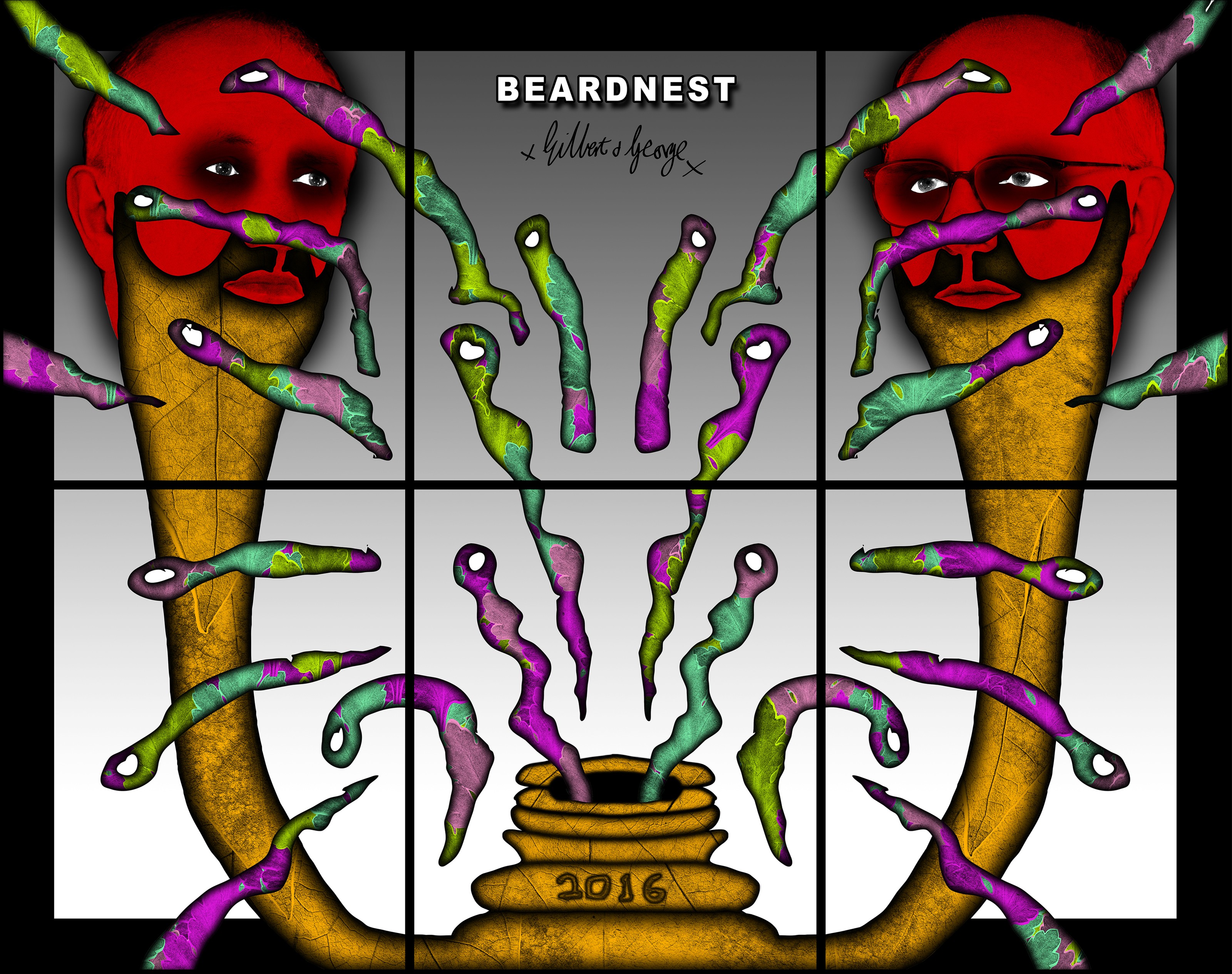 The Beard Pictures by Gilbert & George
