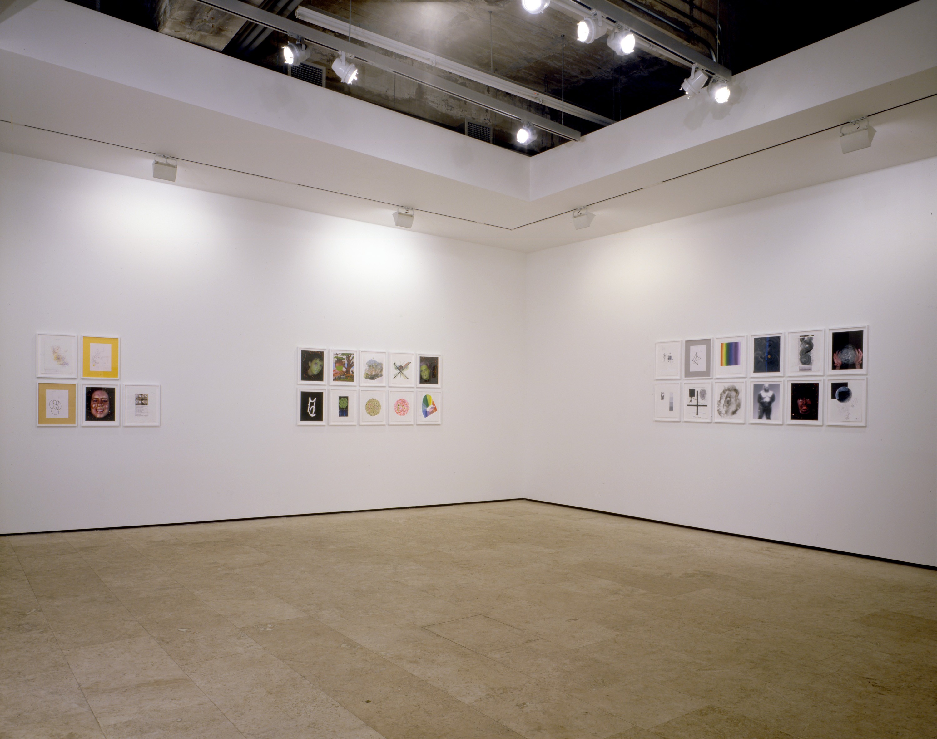Installation view of Ooze at Lehmann Maupin New York