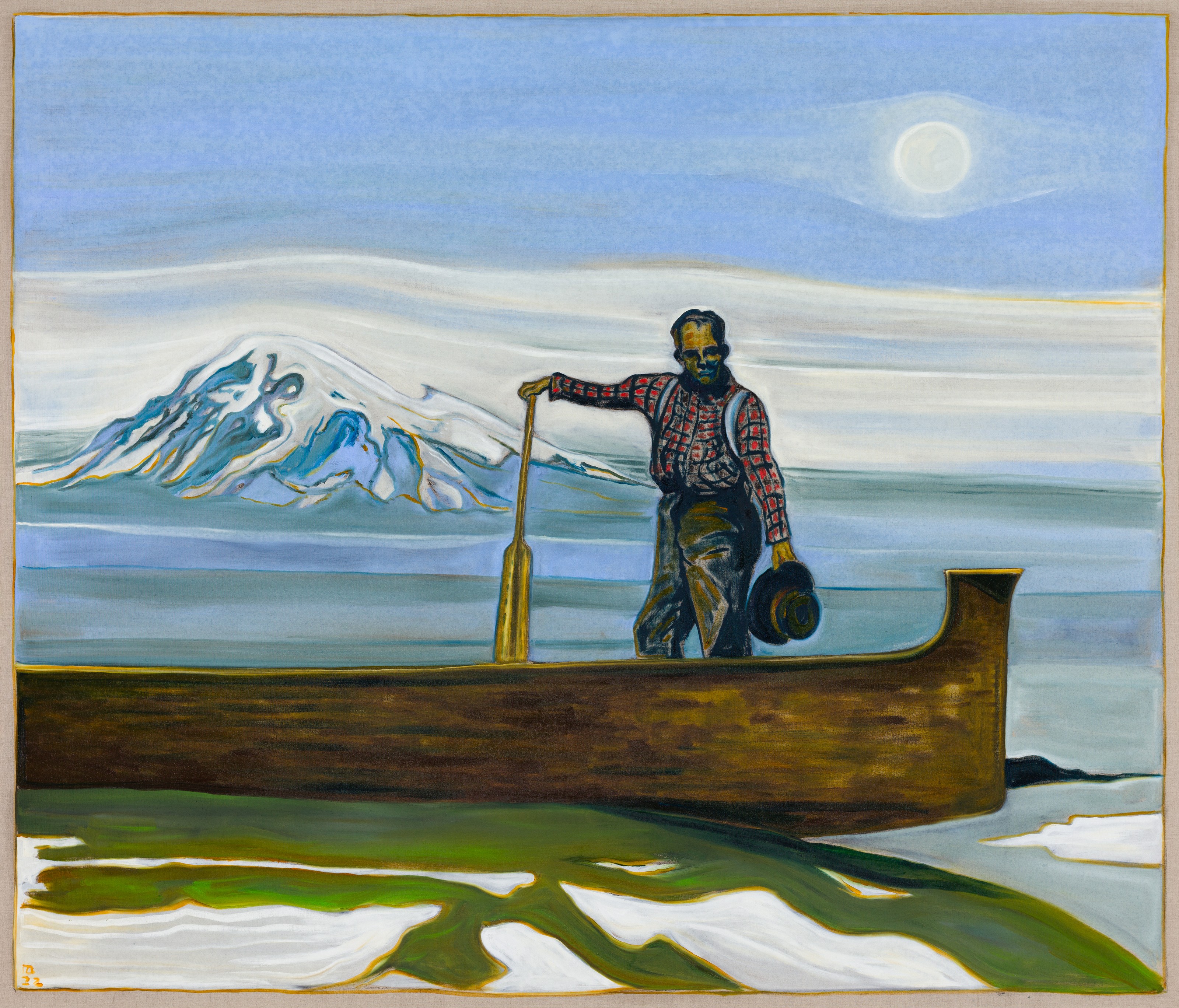 Painting by Billy Childish