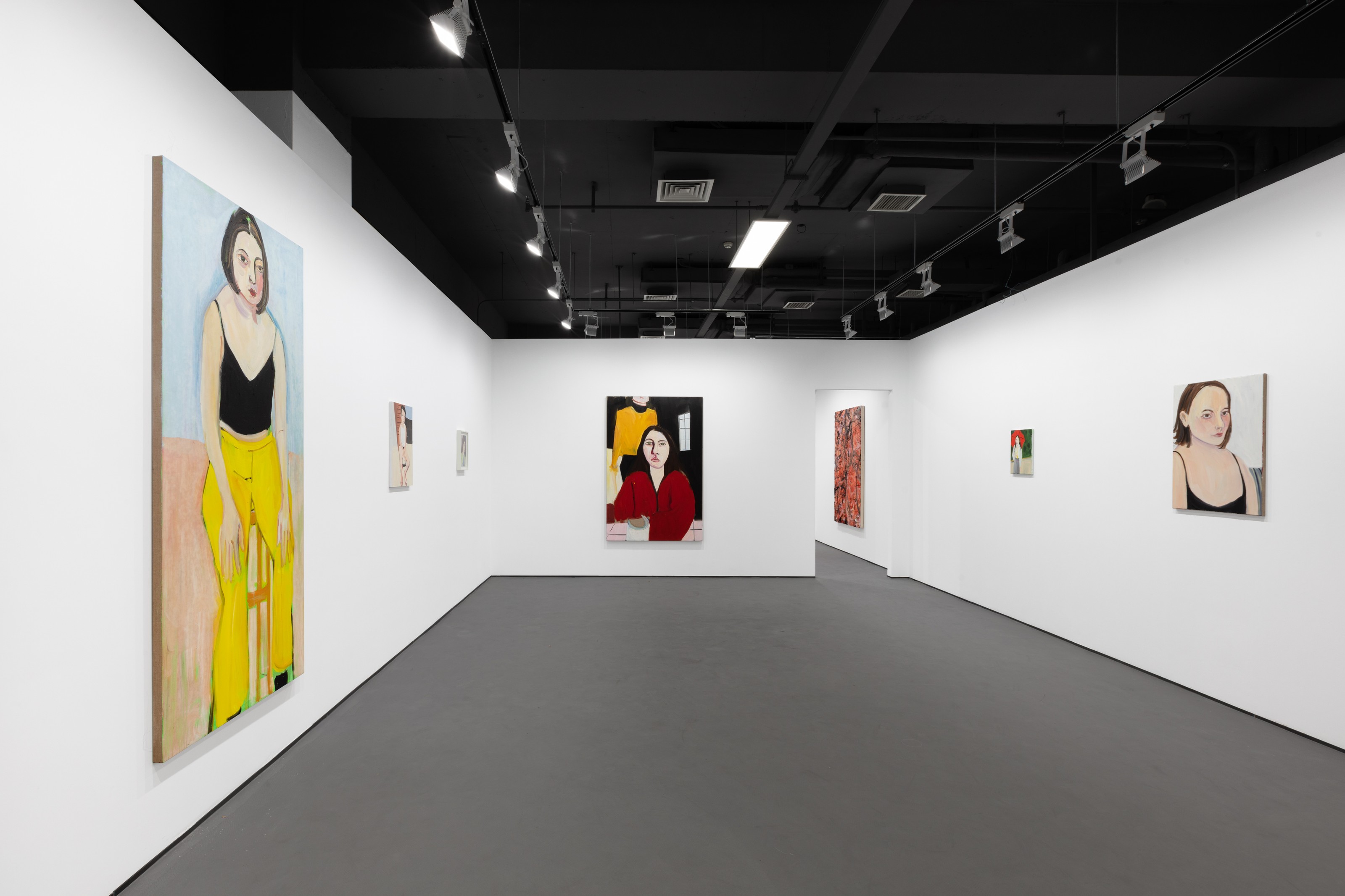 Installation view of Chantal Joffe at Lehmann Maupin Beijing