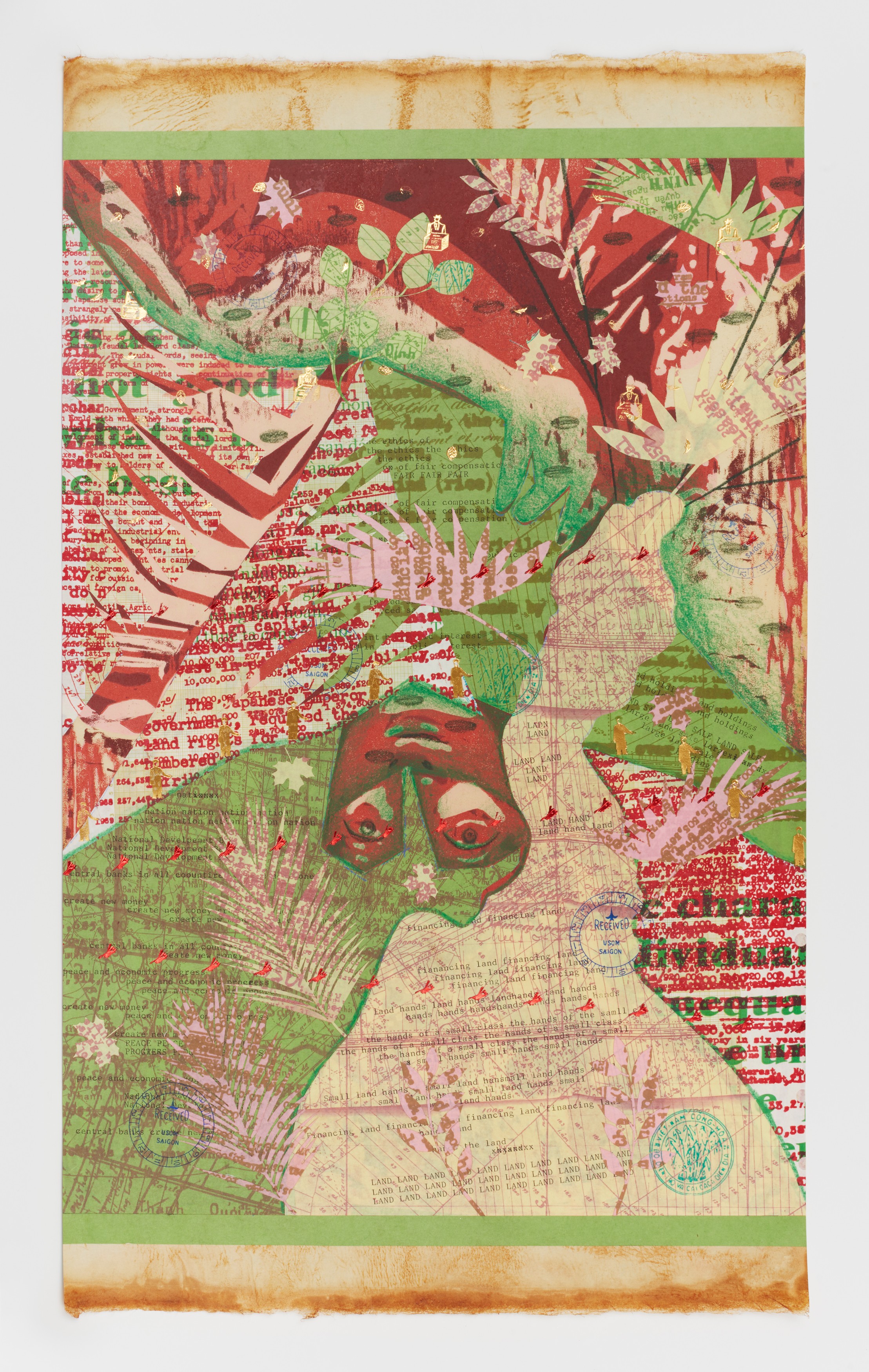 Work on paper by Tammy Nguyen