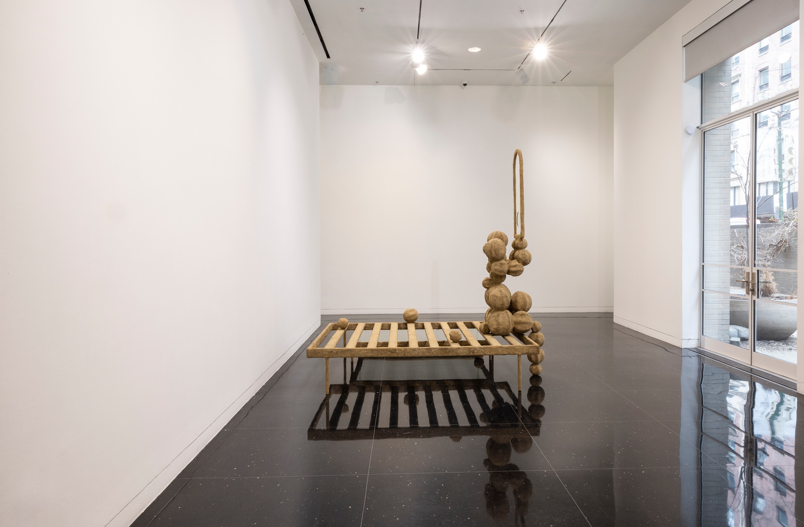 Installation view of Into Your Arm's Length at The Arts Club of Chicago