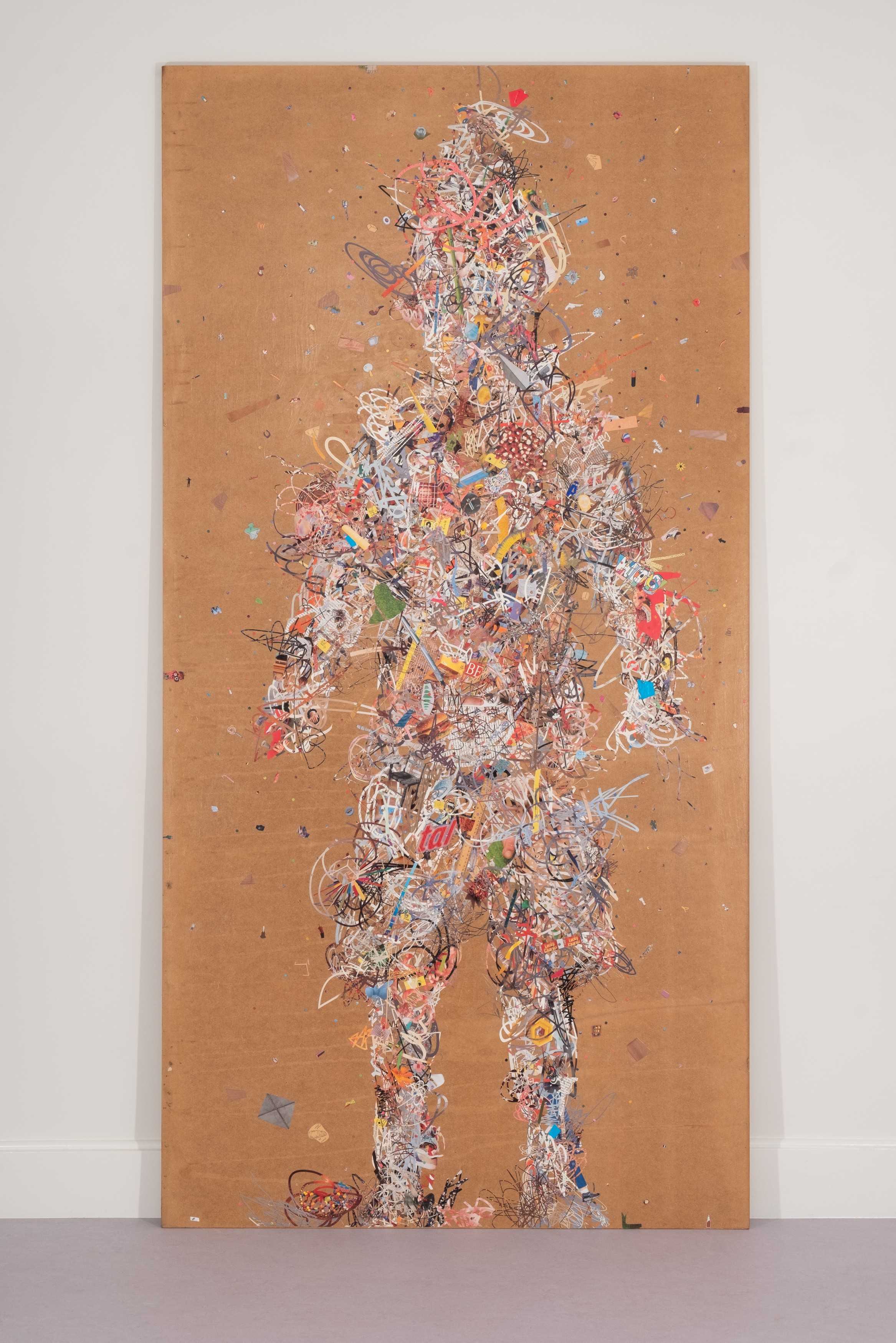 Wall work by Tom Friedman