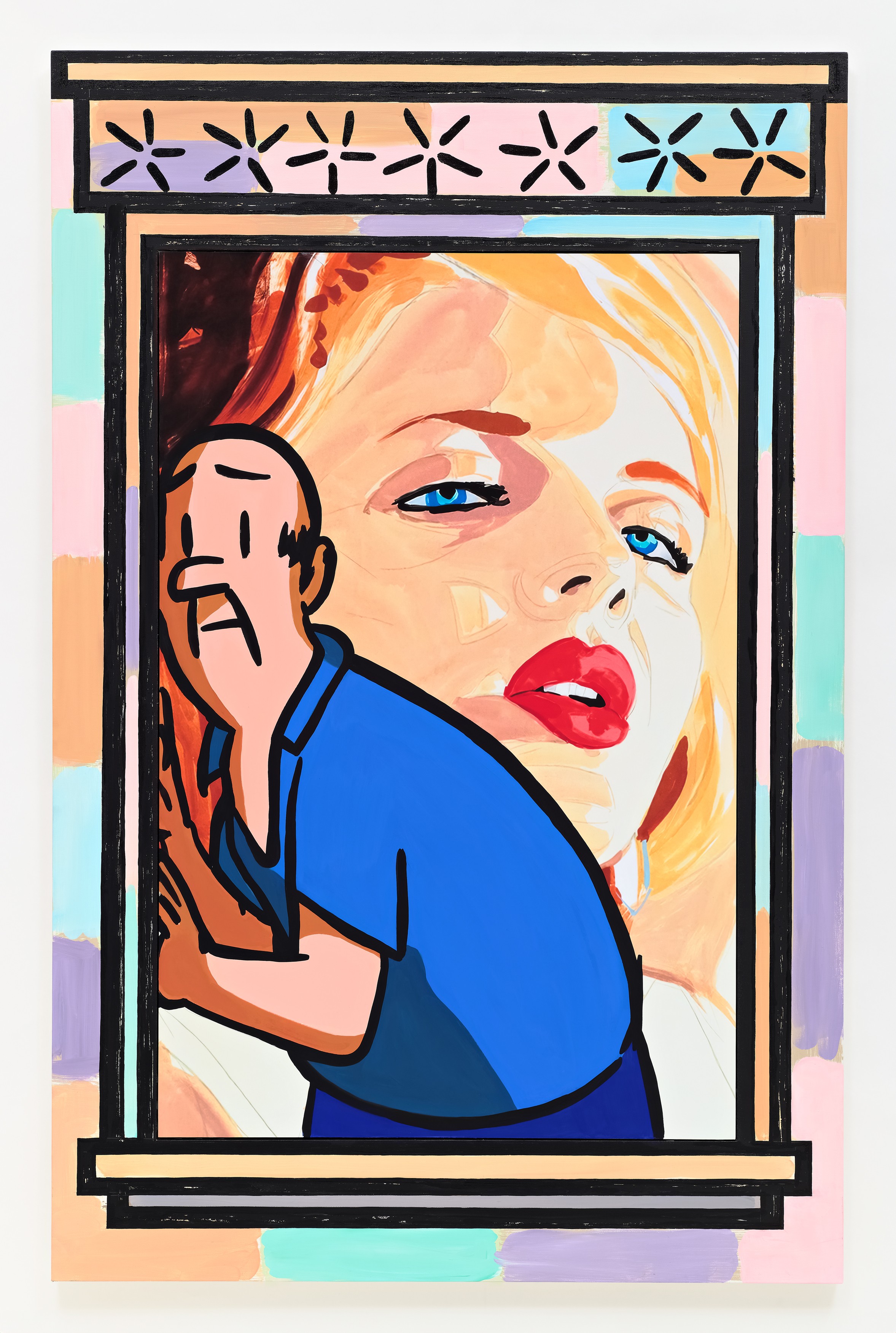 Painting by David Salle