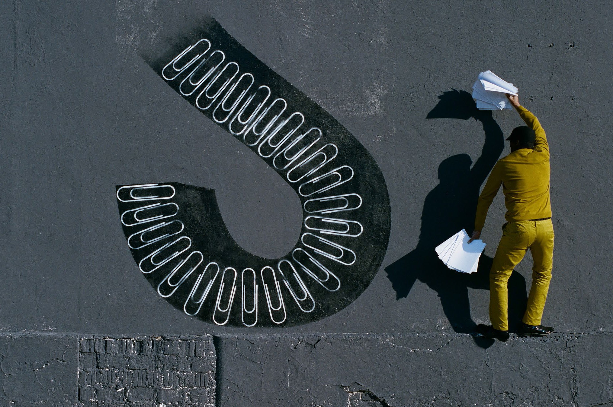 Photograph by Robin Rhode