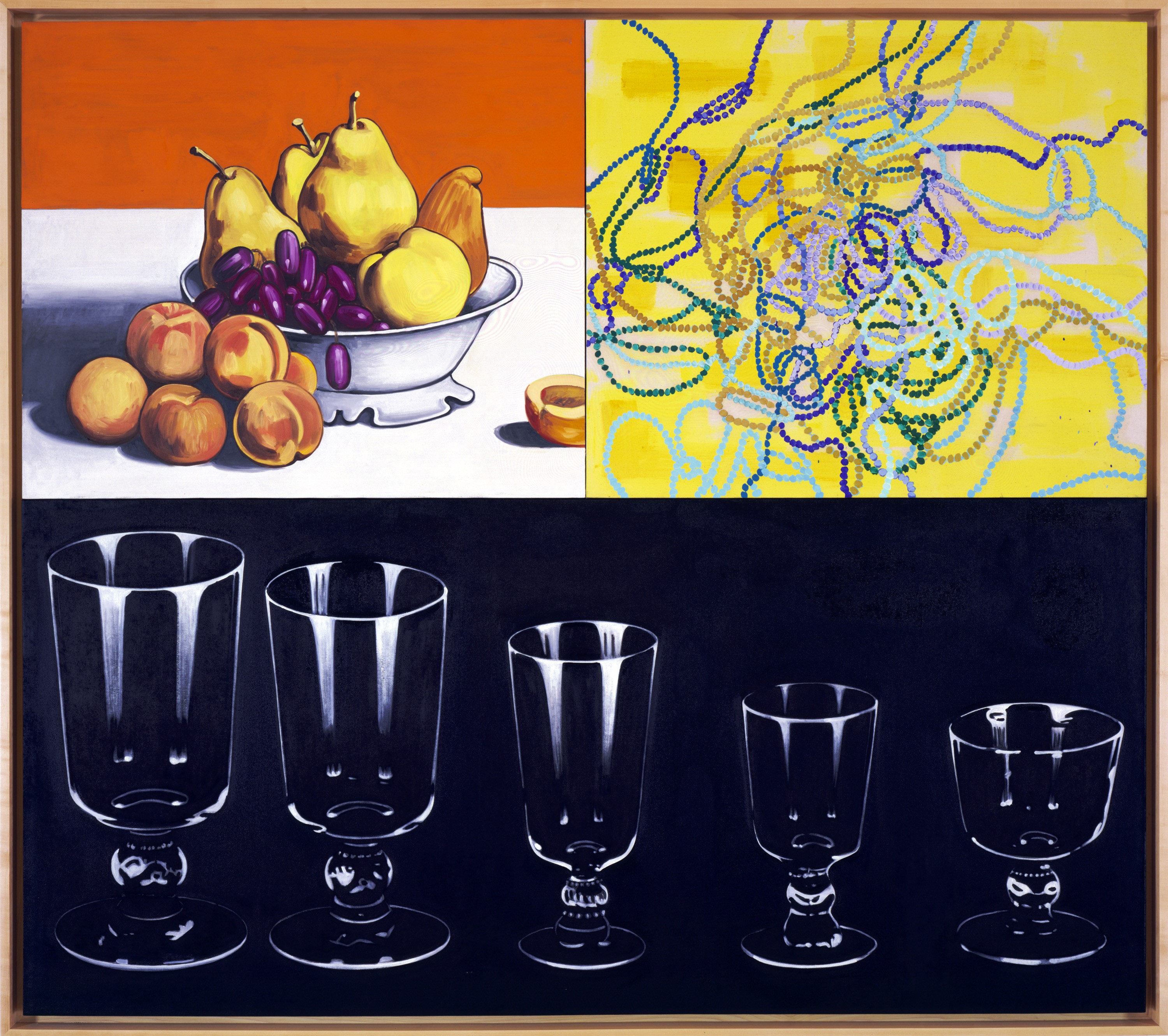 Painting by David Salle